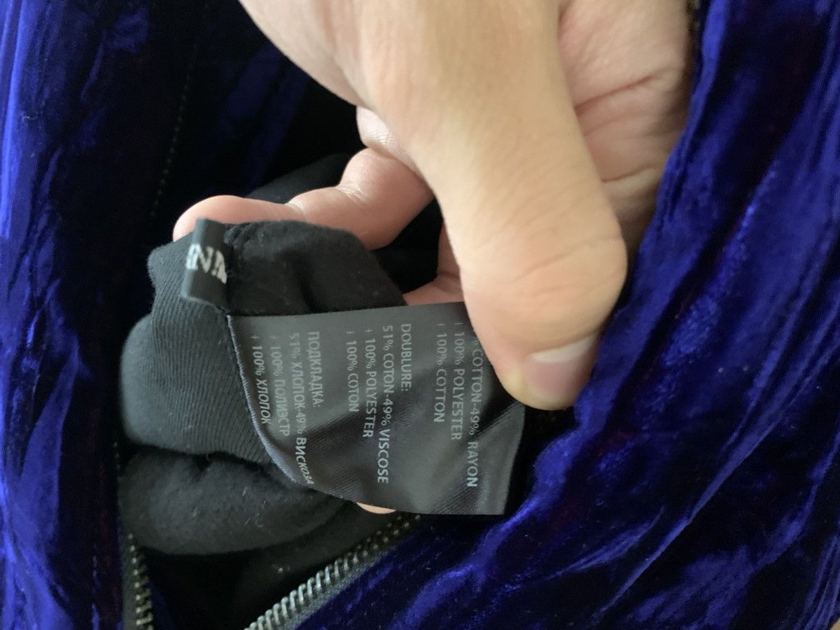 Haider Ackermann Haider Ackermann Blue velvet ma-1 bomber jacket Size US L / EU 52-54 / 3 - 4 Thumbnail