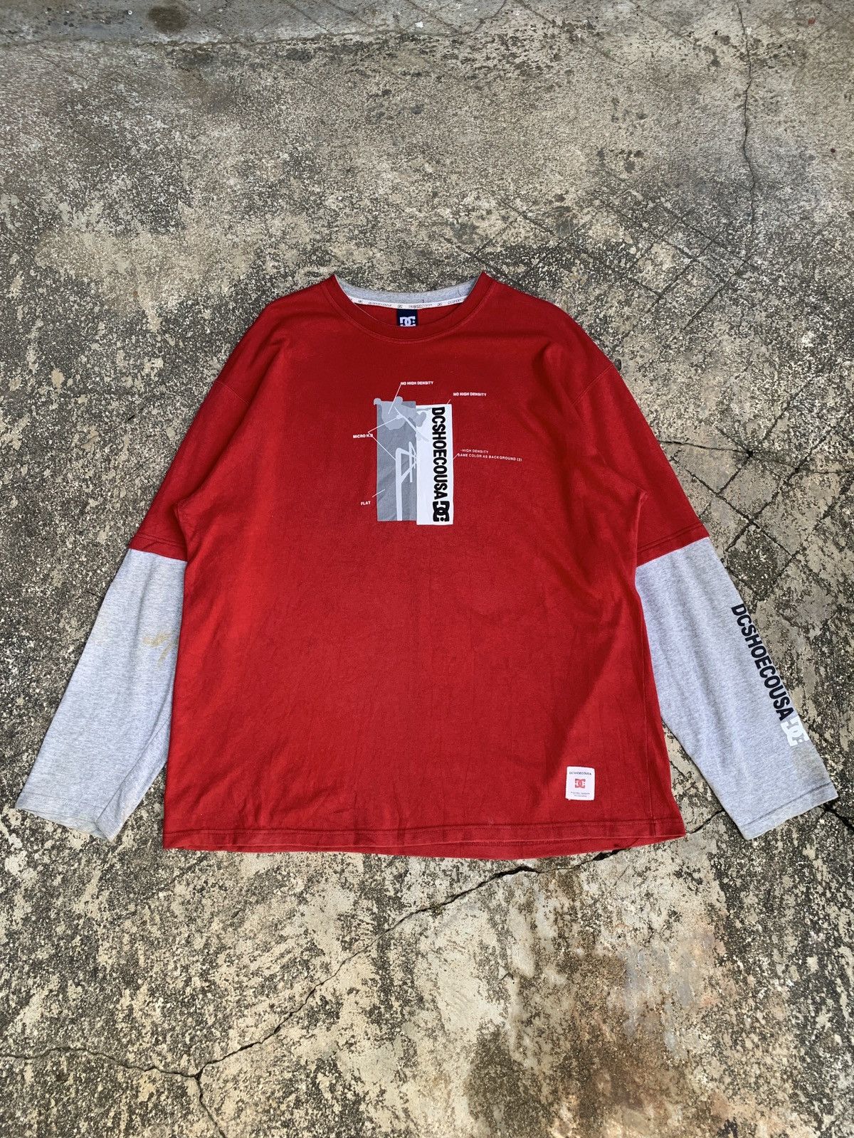2000s DCShoescoUSA Embroidery Explenation Tricks Tee