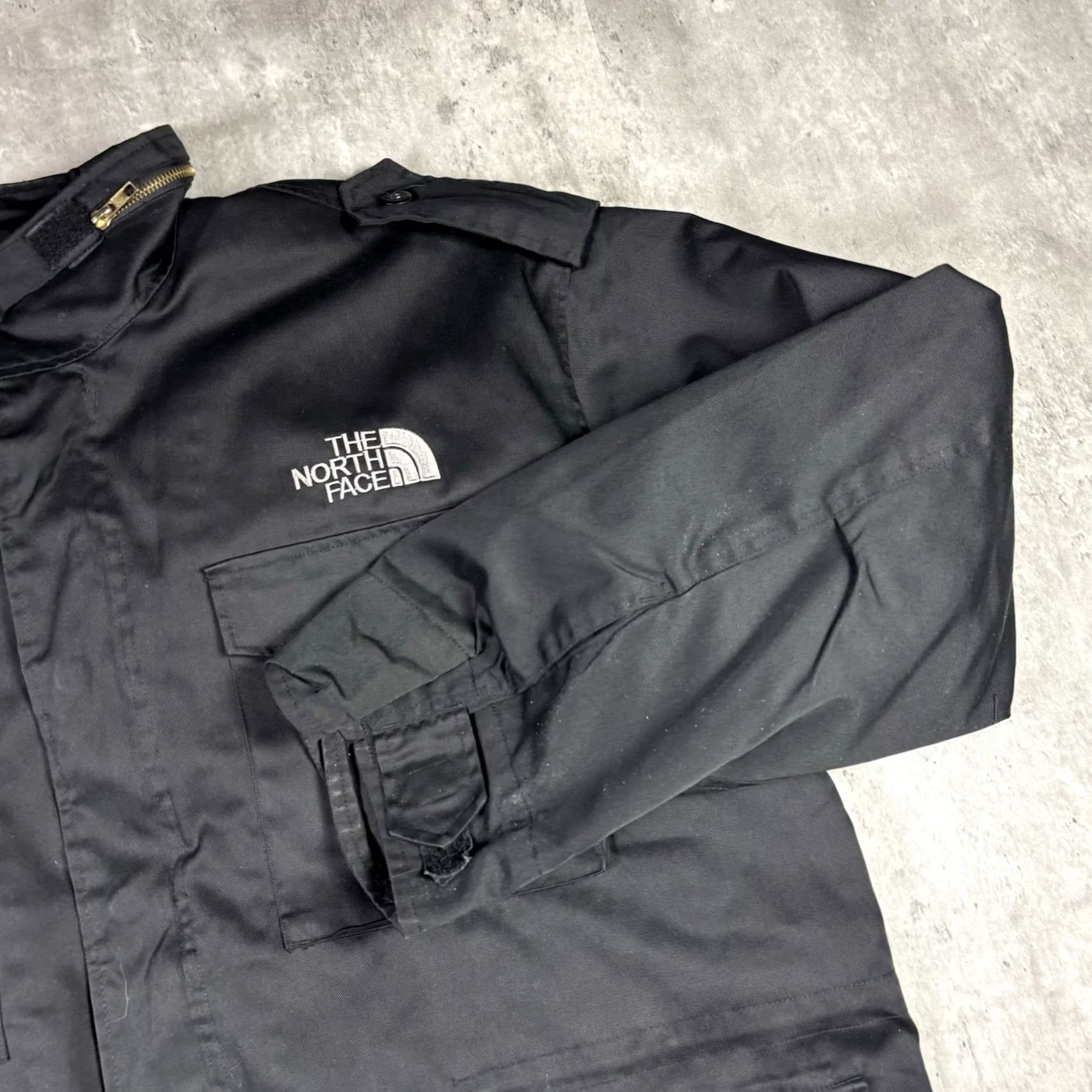 The North Face The North Face Jacket XL Black Full Zip Arctic Lined Mens Windwall Board Outer Nylon Fleece Puffer Size US XL / EU 56 / 4 - 4 Thumbnail