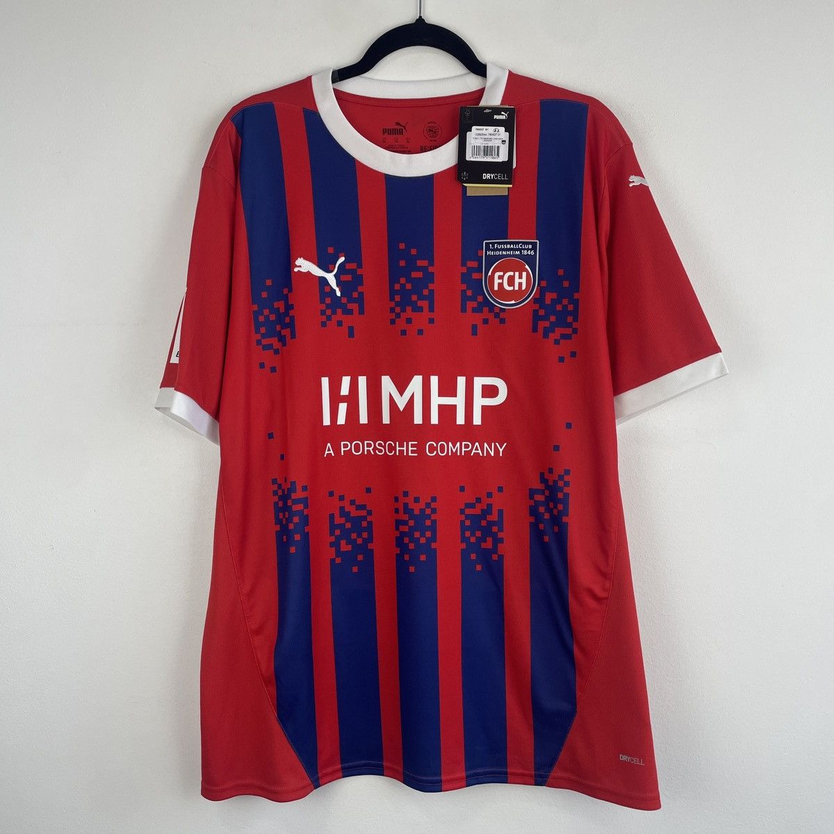 Puma 1. FC Heidenheim Home Jersey Men’s Shirt 2024/2025 BNWT Size US XL / EU 56 / 4 - 1 Thumbnail