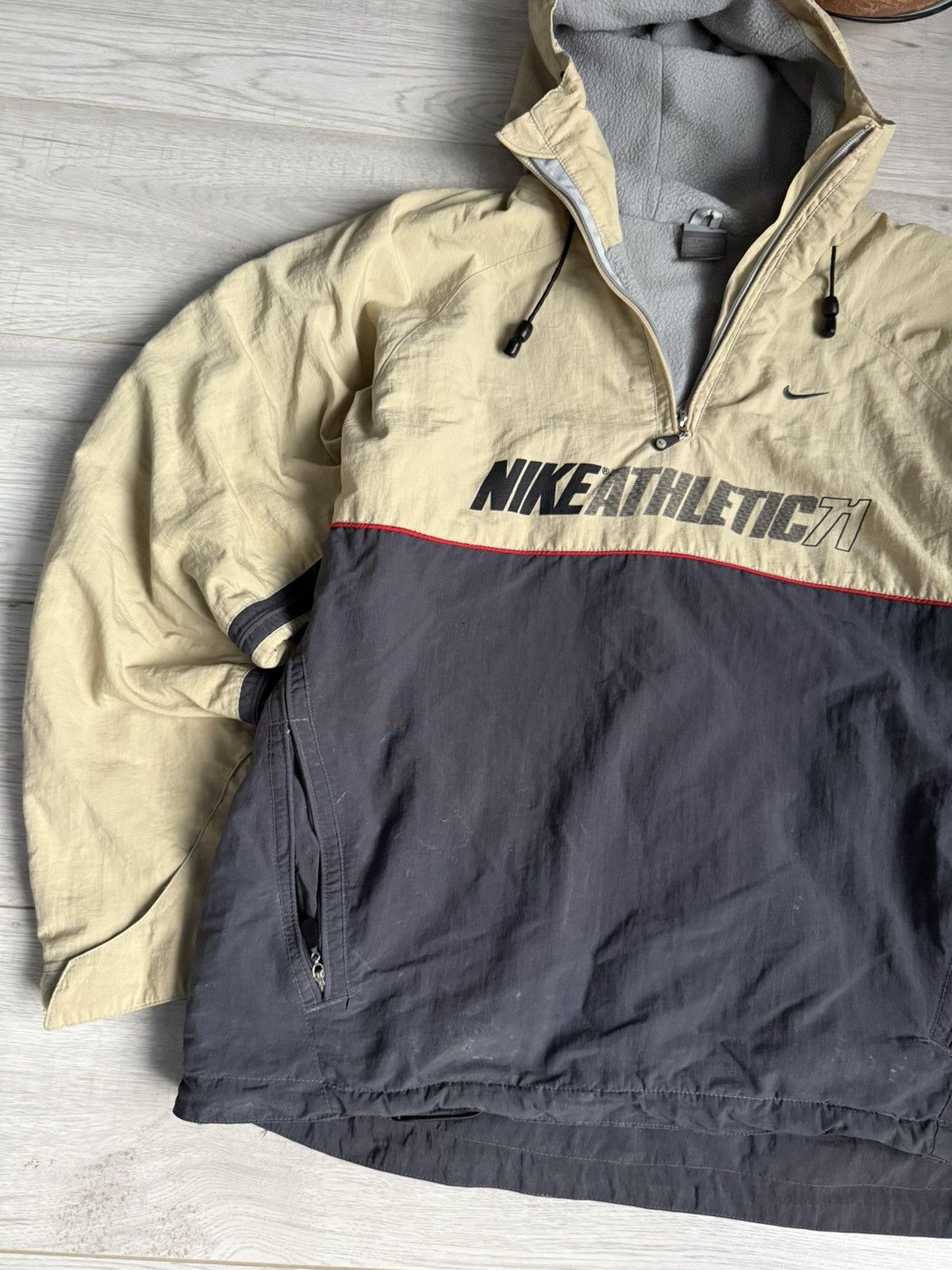 Nike × Vintage Vintage Nike anorak jacket 90’s logo Size US M / EU 48-50 / 2 - 3 Thumbnail