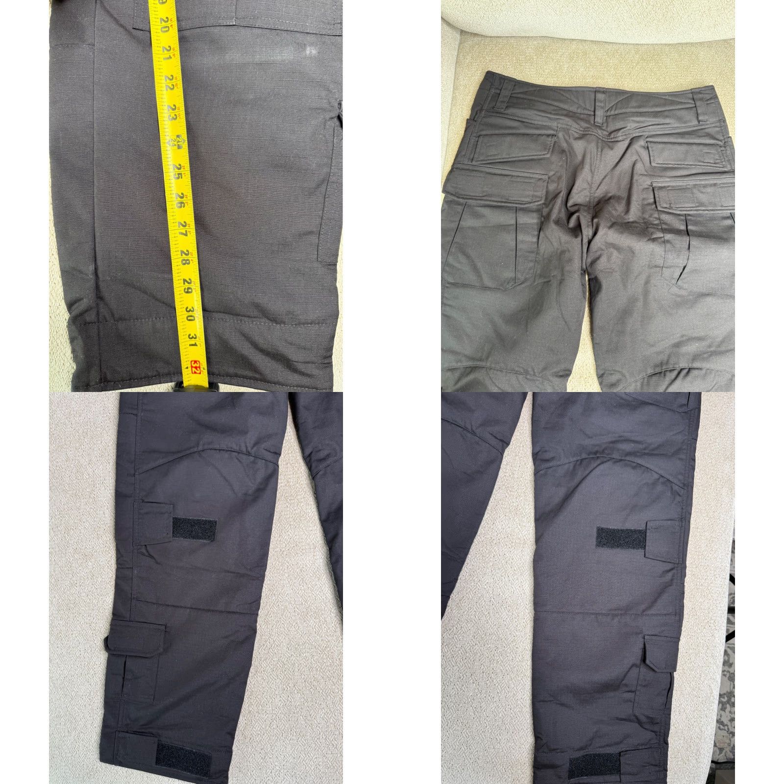 Vintage Mens Tactical Pants Cargo Black Size 36 Pants Trousers Workwear Outdoor Utility Size US 36 / EU 52 - 8 Thumbnail