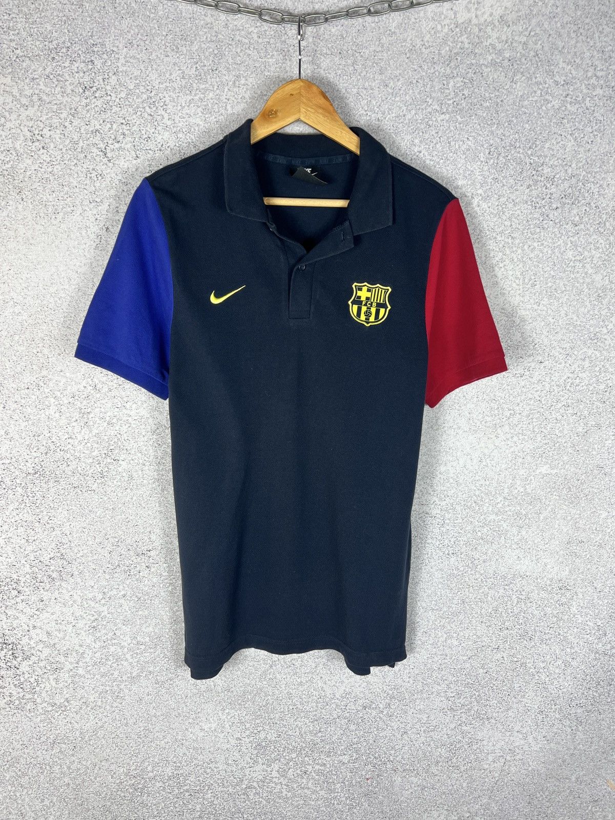 Nike Barcelona Nike Soccer Jersey Football Polo Shirt Blokecore Size US S / EU 44-46 / 1 - 1 Thumbnail