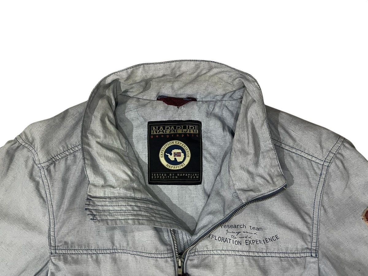 Napapijri × Vintage Vintage Napapijri Geographic jacket Size US L / EU 52-54 / 3 - 7 Thumbnail