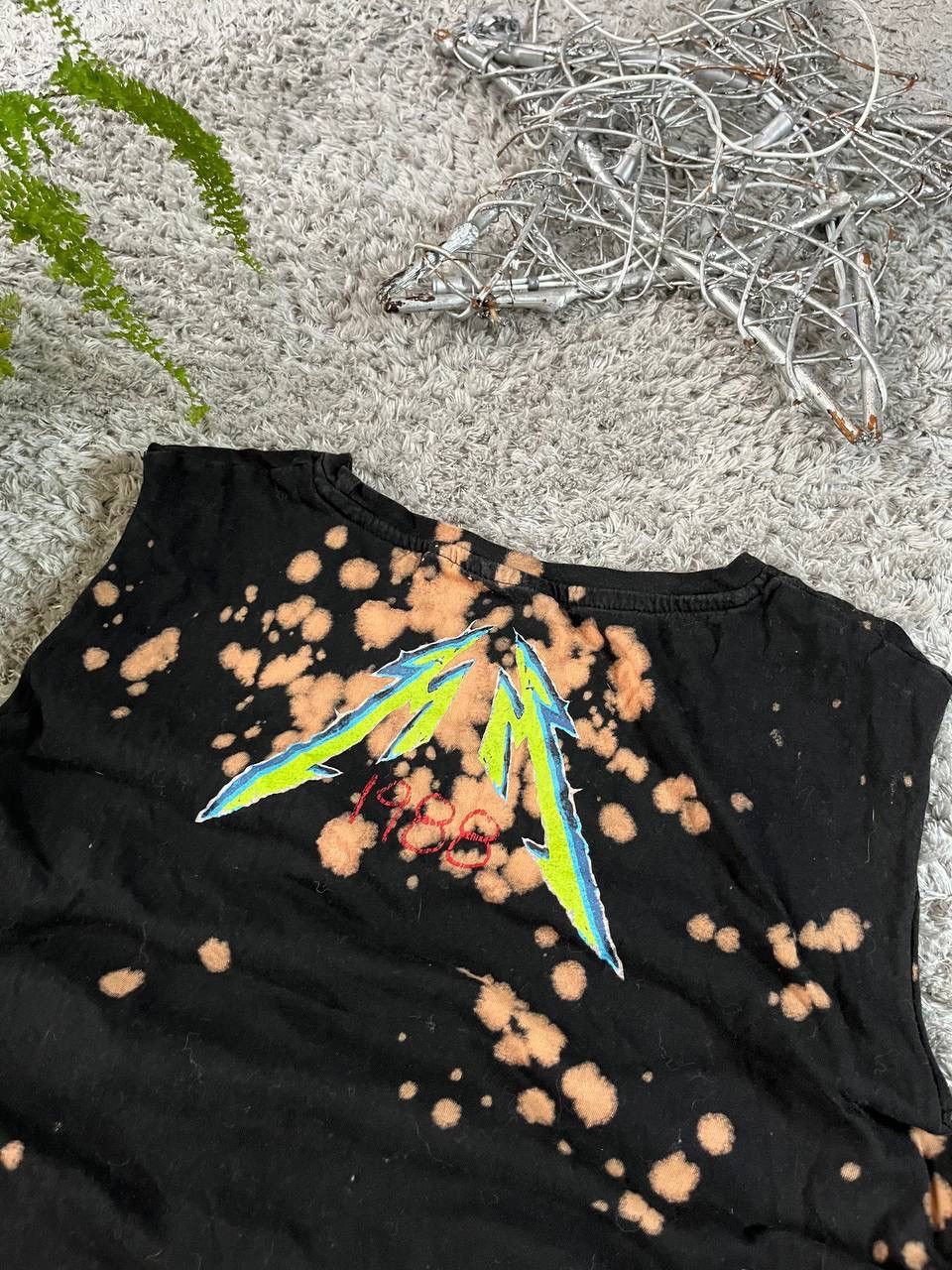 Band Tees × Metallica × Vintage 00s Metallica Undershirt Vintage Streetwear Rare Big Logo Size US XL / EU 56 / 4 - 5 Thumbnail