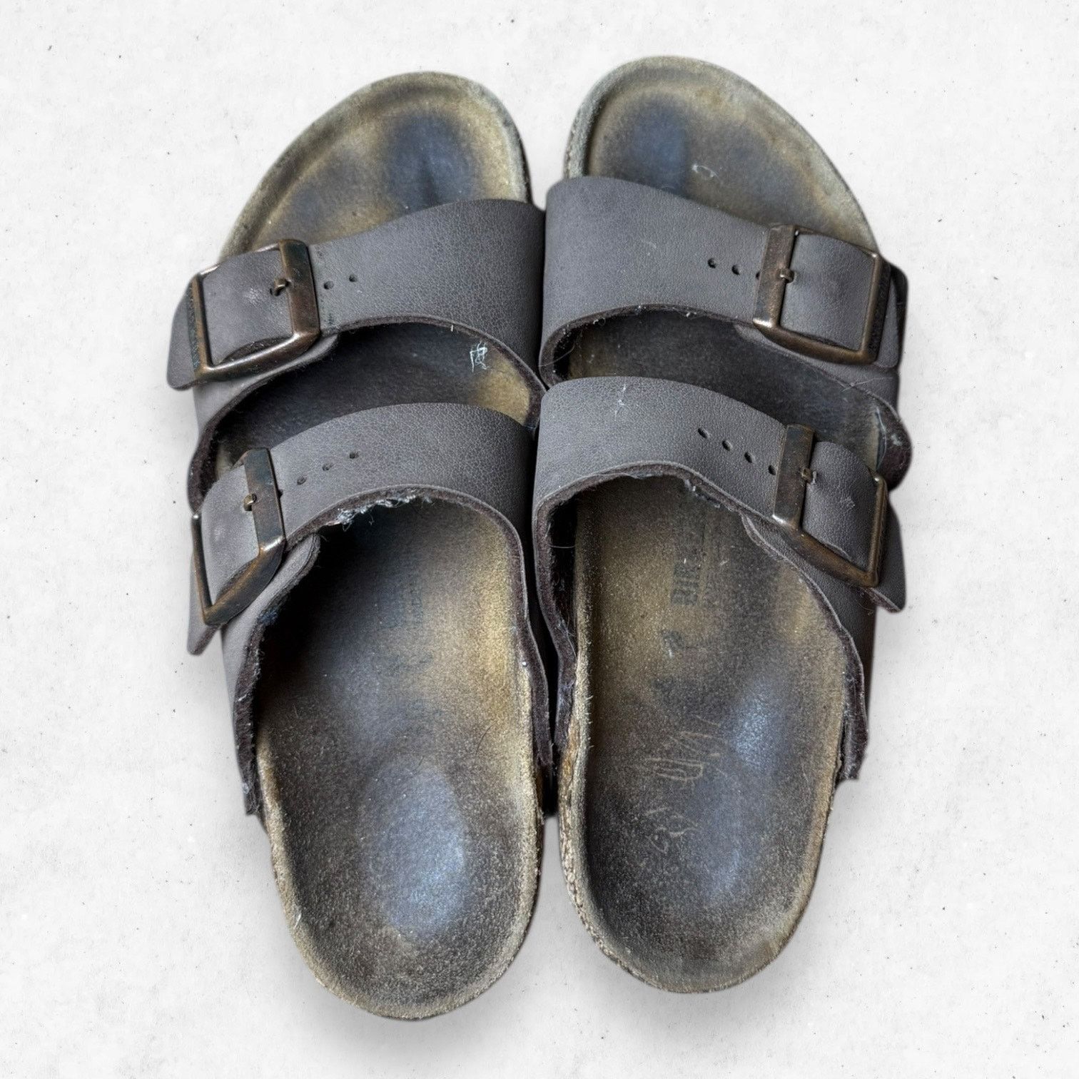Birkenstock Birkenstock Arizona Two Straps Brown Sandals NO SIZE 9in Size US 5.5 / IT 35.5 - 5 Thumbnail