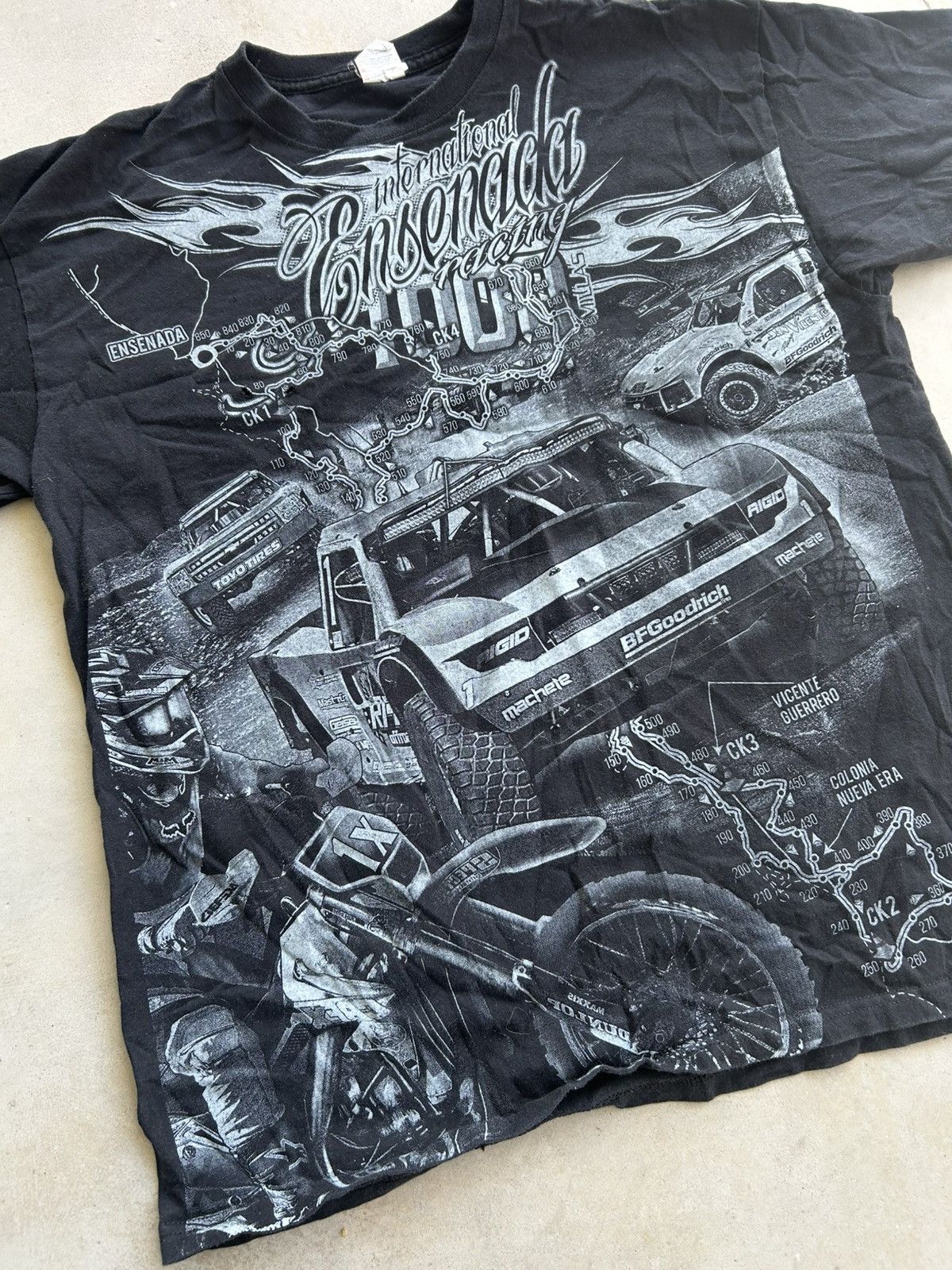 NASCAR × Vintage Y2K NASCAR AOP t Shirt Size US L / EU 52-54 / 3 - 3 Thumbnail