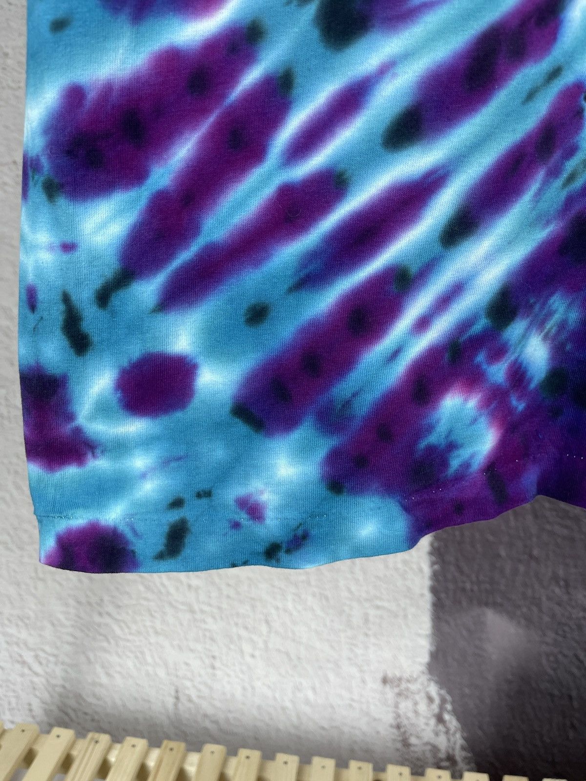 Anvil Woodstock vintage 90s Anvil made in USA tie dye rare tee Size US XL / EU 56 / 4 - 6 Thumbnail