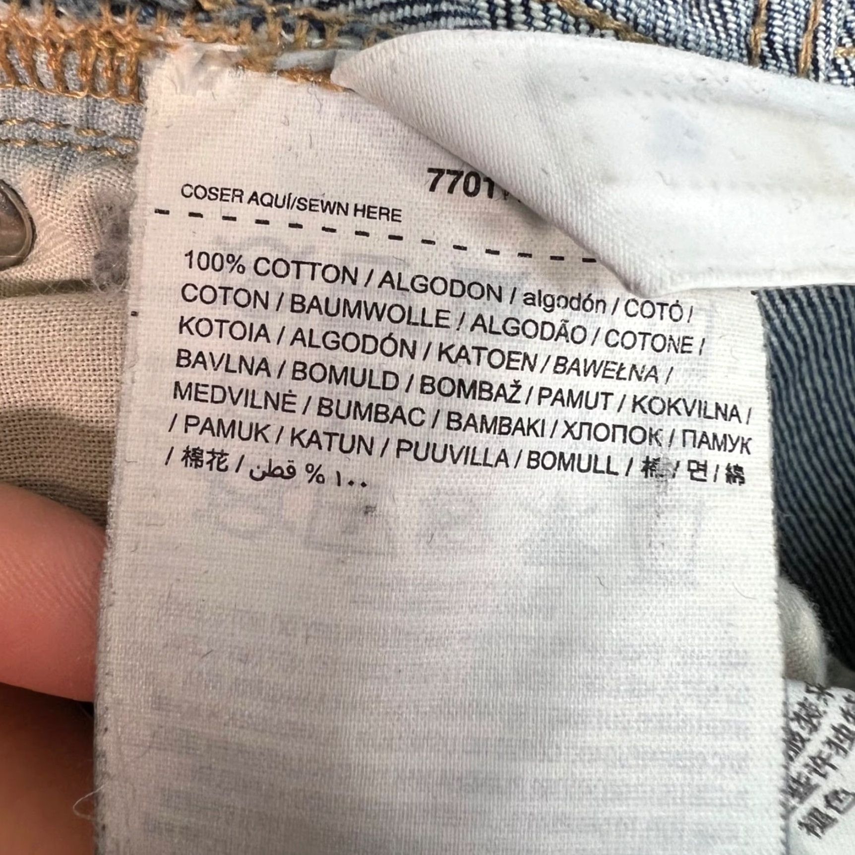 Mango Mango Jeans Women's 4 High-Rise Wide-Leg Denim Blue Cotton 5-Pocket Image 30in Inseam Regular Rise Vintage No Size 27" / US 4 / IT 40 - 3 Thumbnail