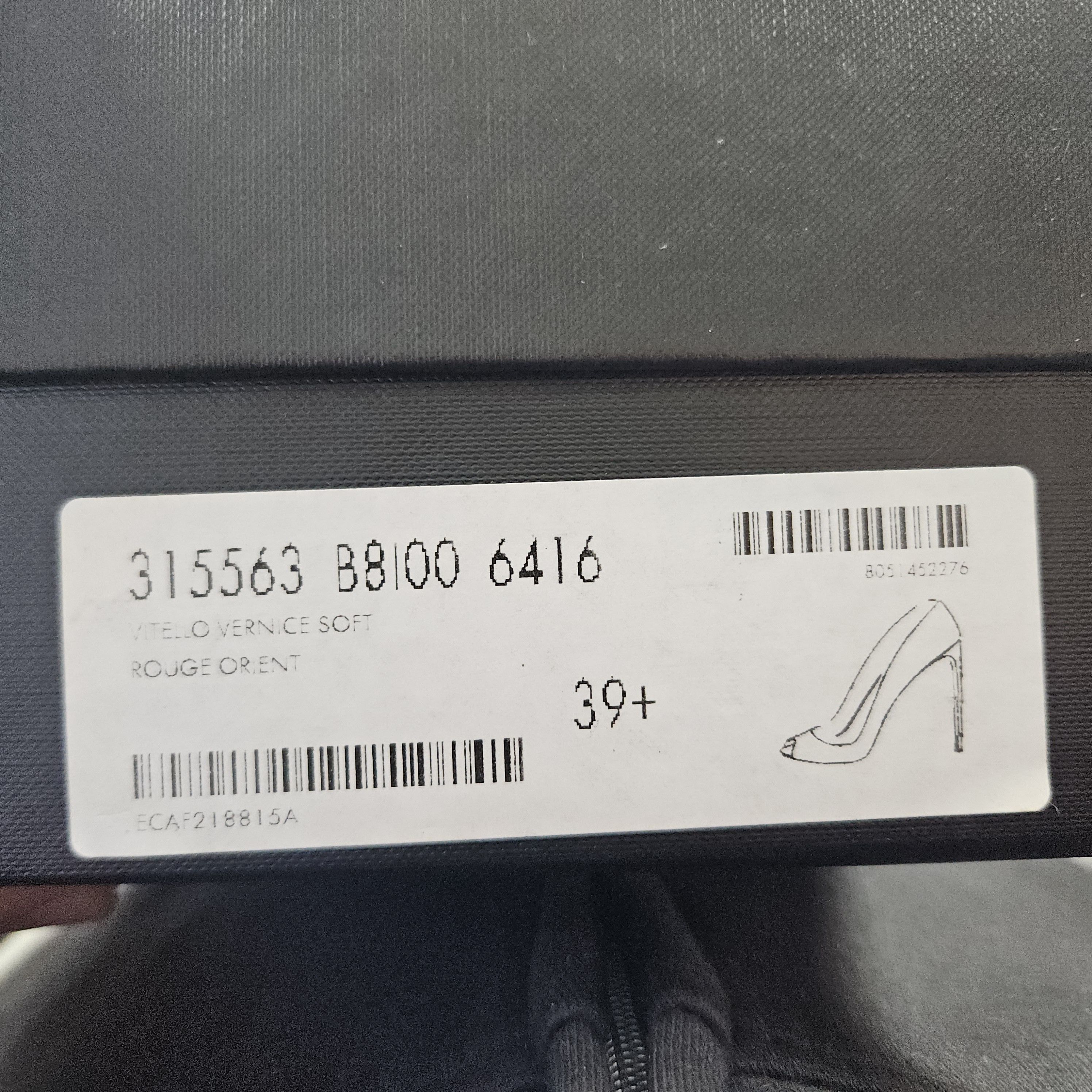 Saint Laurent Paris Saint Laurent Paris Leather Stilletto Heel Pumps (Y0054) Size US 9.5 / IT 39.5 - 8 Thumbnail