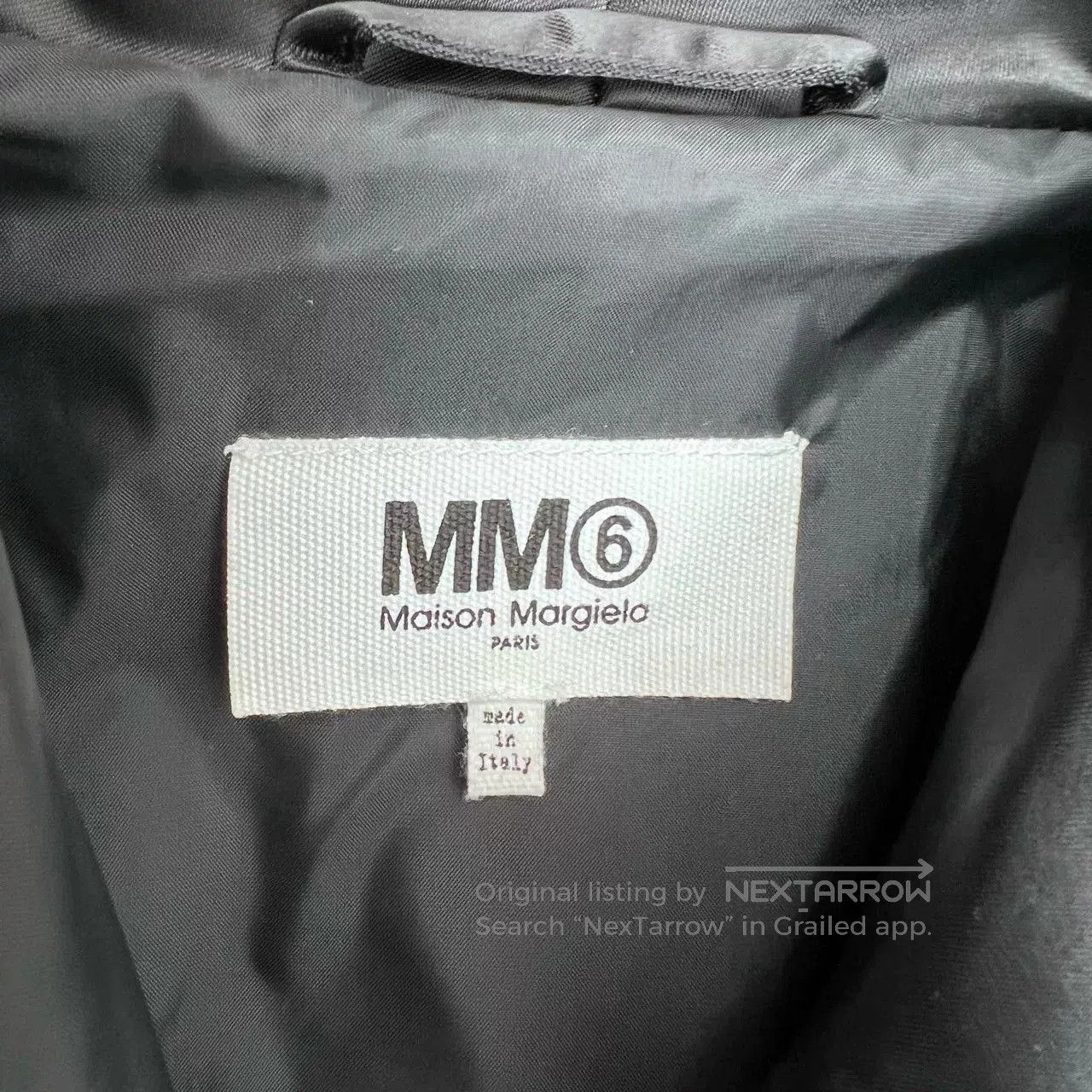MM6 Maison Margiela MM6 Black Shiny Long Down Coat. Size S / US 4 / IT 40 - 4 Thumbnail