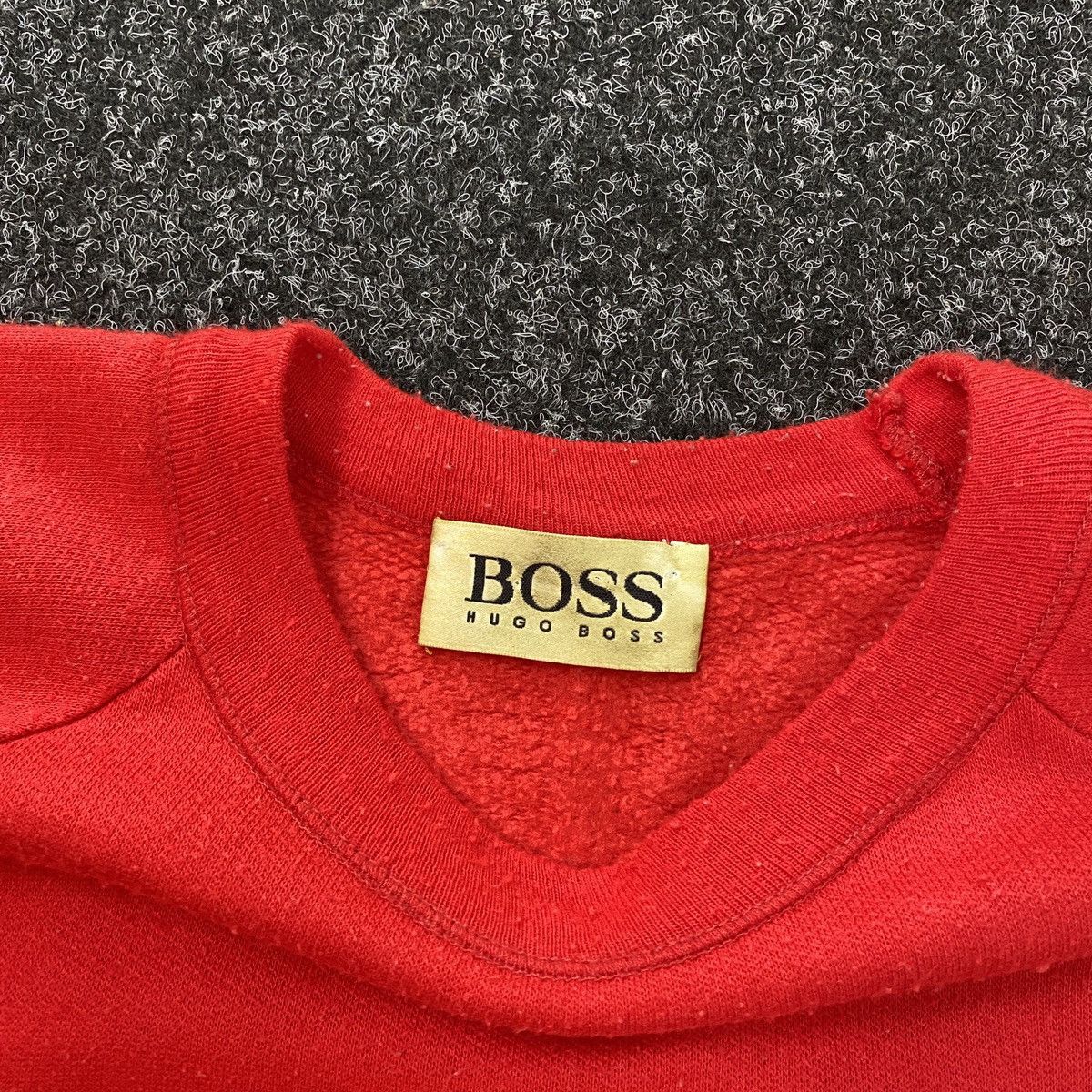 Hugo Boss × Vintage VINTAGE HUGO BOSS SWEATSHIRT BIG LOGO RETRO 90s Size US XL / EU 56 / 4 - 3 Thumbnail