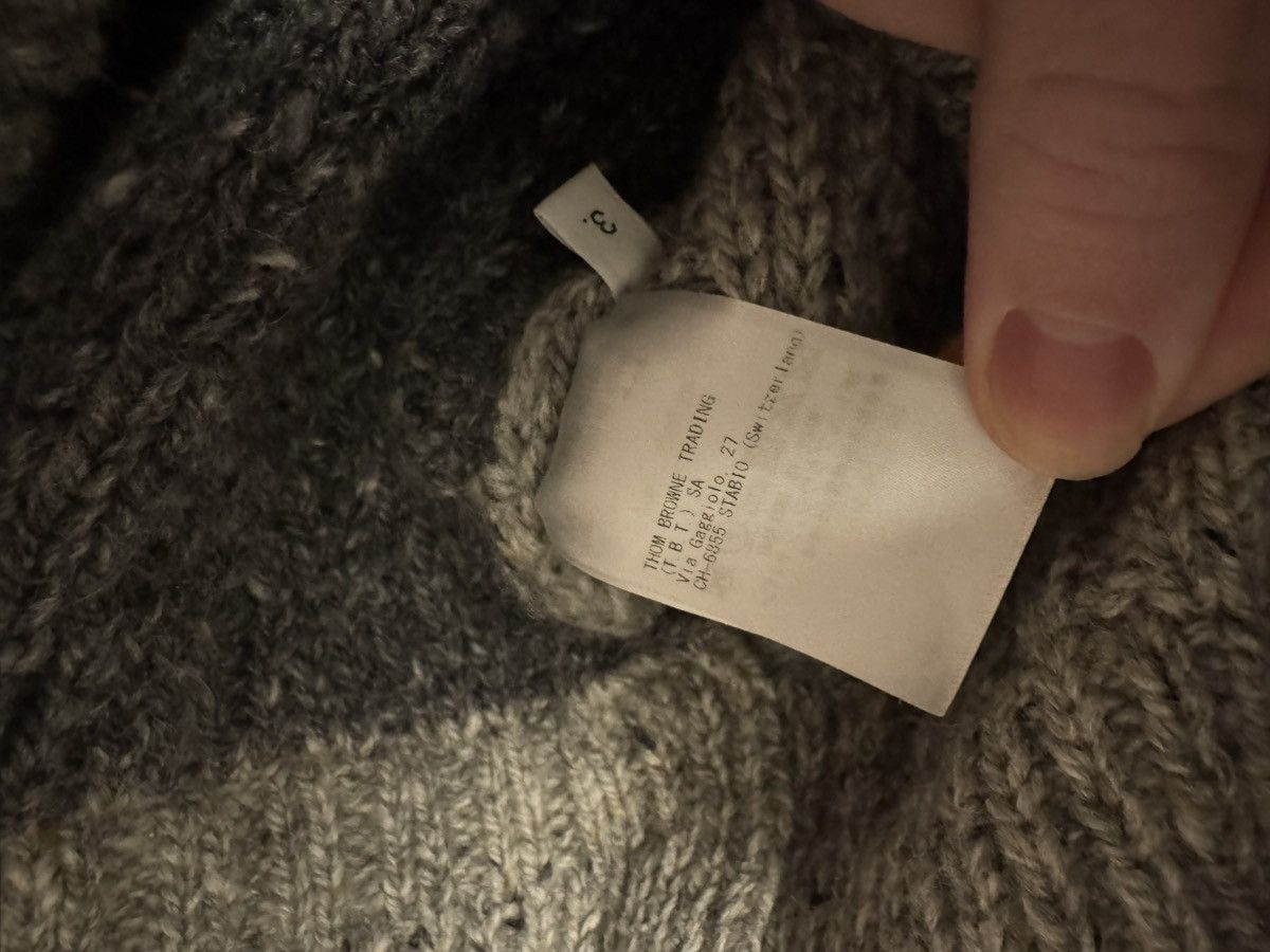 Thom Browne Thom Browne Knit Sweater Size US L / EU 52-54 / 3 - 8 Thumbnail