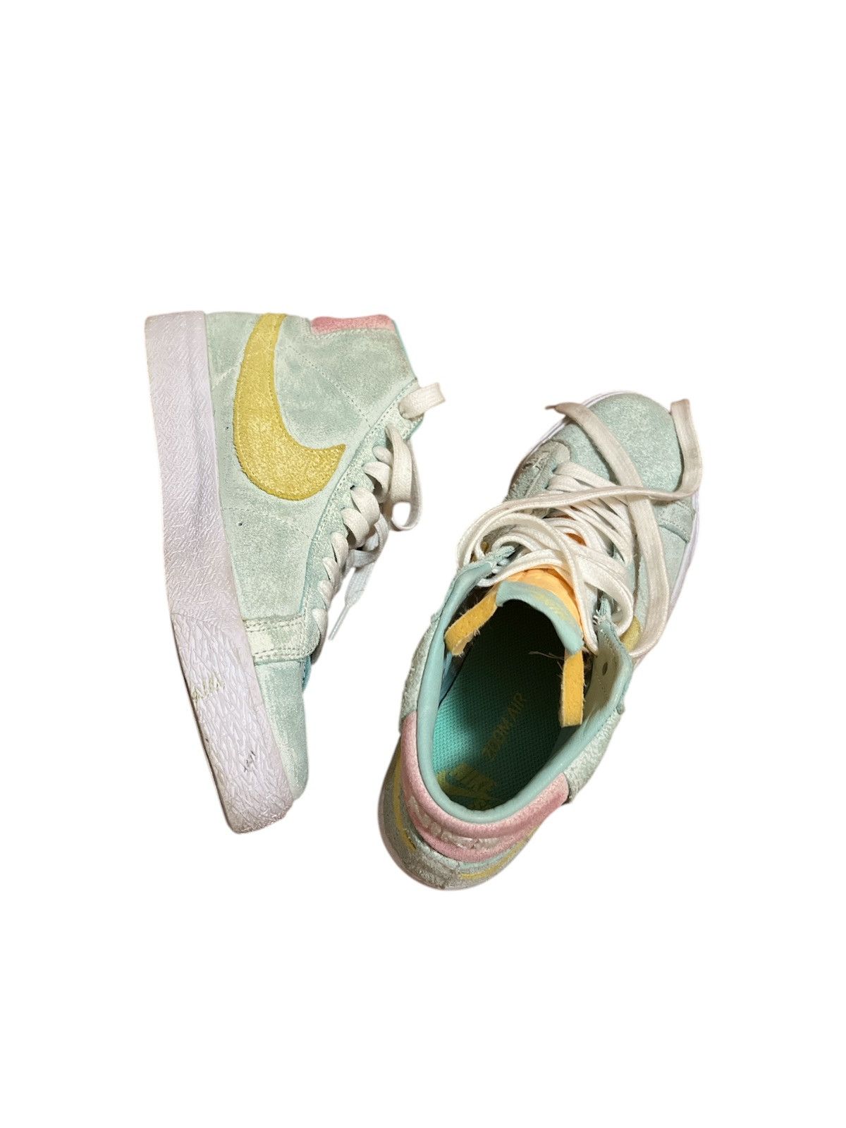 Nike Nike SB Blazer Mid Faded Light Dew Size 6y/7.5) (DA1839-300) Size US 8 / IT 38 - 3 Thumbnail