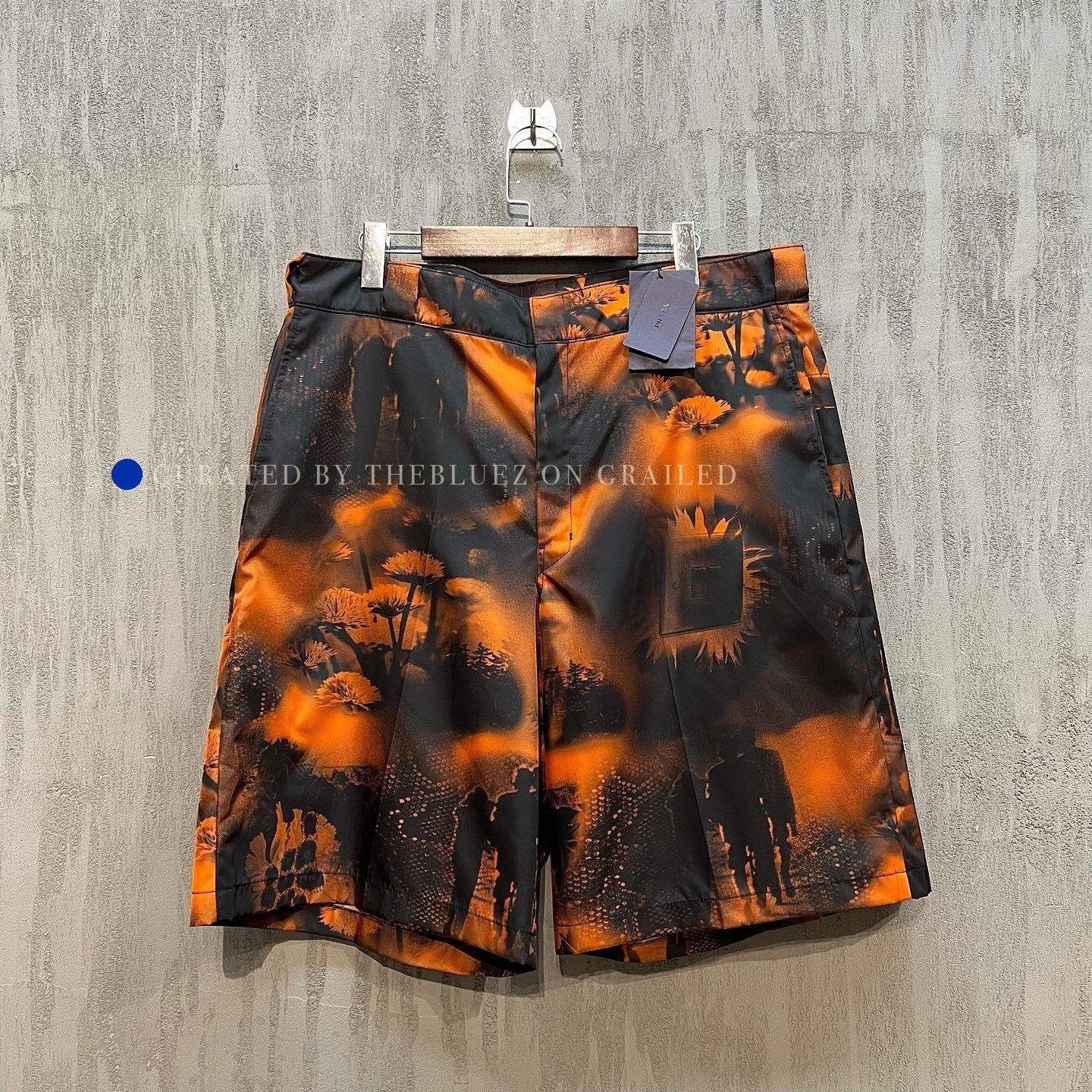 Prada Vibrant Landscape Print Shorts Size US 36 / EU 52 - 1 Thumbnail