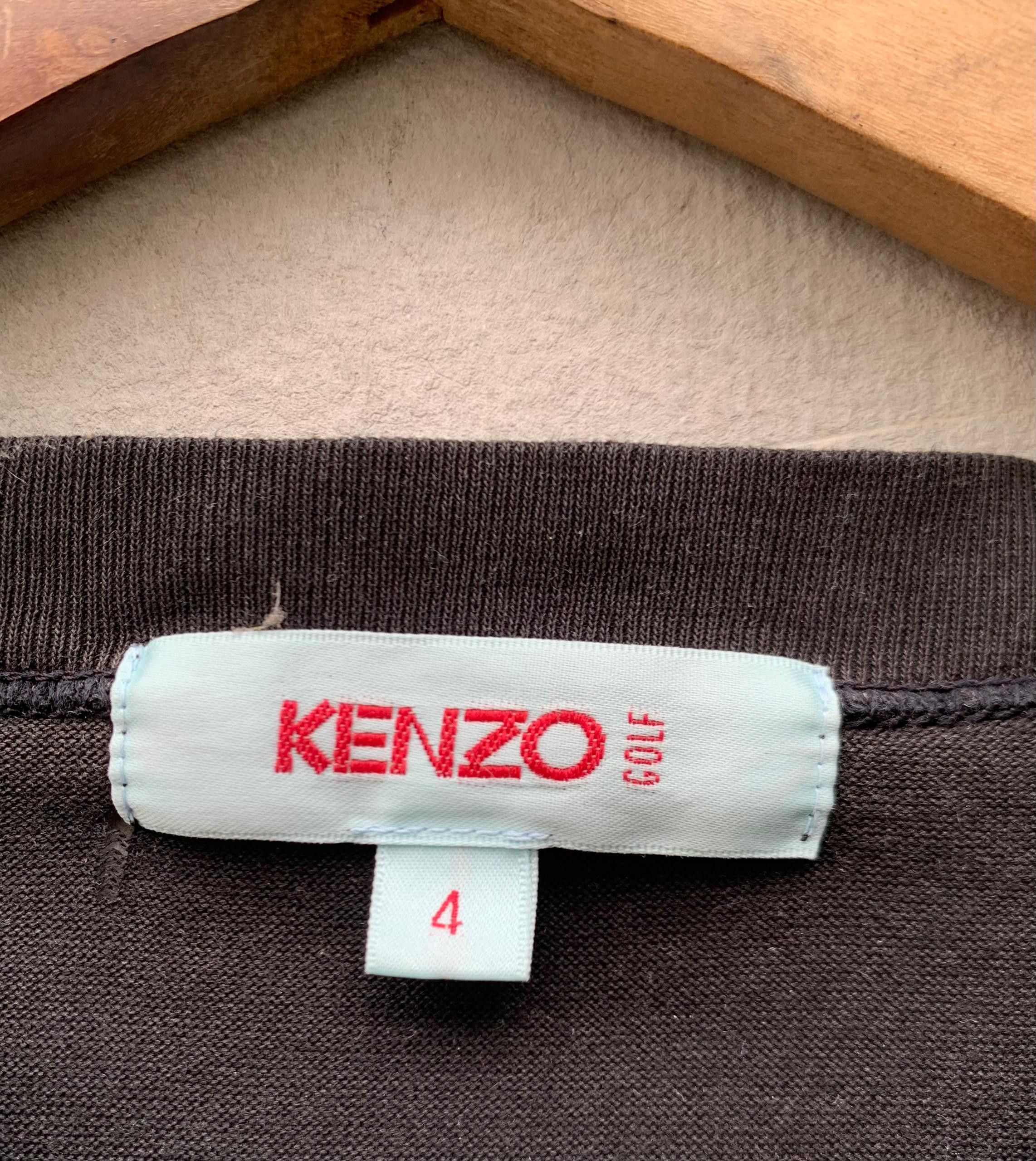 Kenzo Vintage Kenzo Golf Tee Size US M / EU 48-50 / 2 - 5 Thumbnail