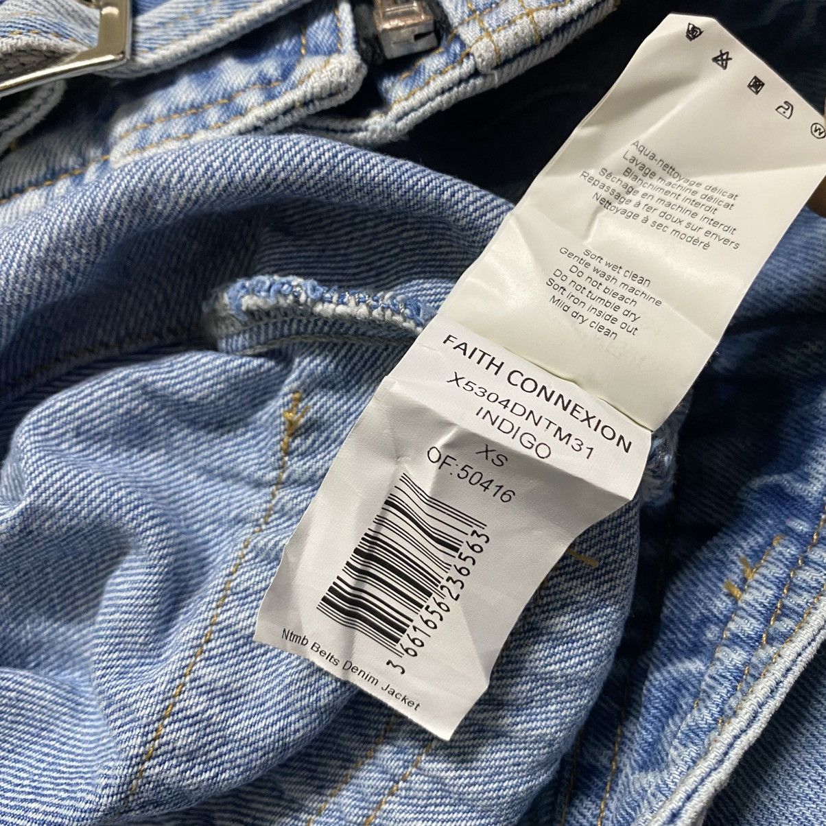 Faith Connexion Faith Connexion Ntmb Belts Denim Jacket Size XS / US 0-2 / IT 36-38 - 25 Thumbnail