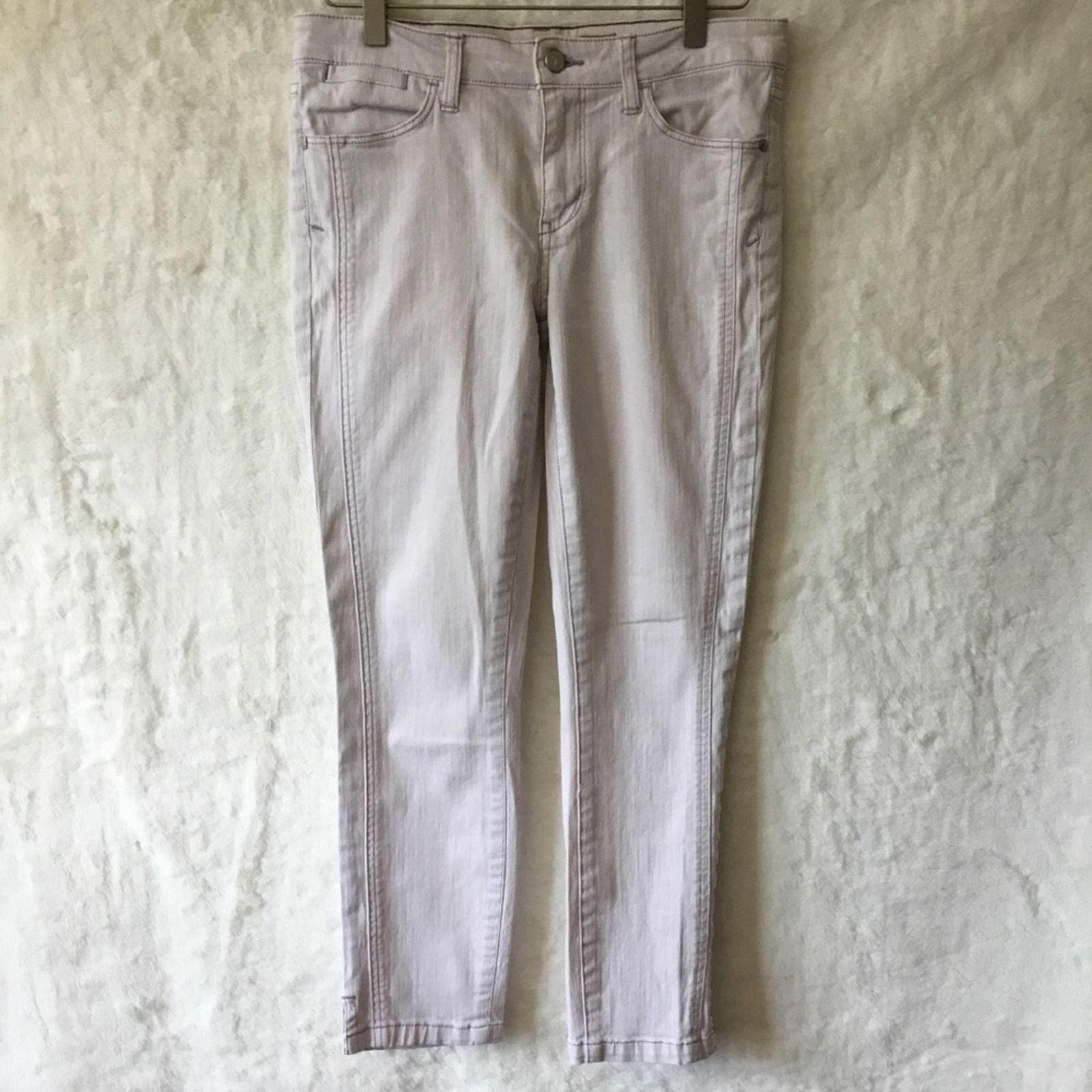 Anthropologie Pilcro and the Letterpress Lavender-Gray Fit/Stet Jeans Size 27" / US 4 / IT 40 - 1 Thumbnail