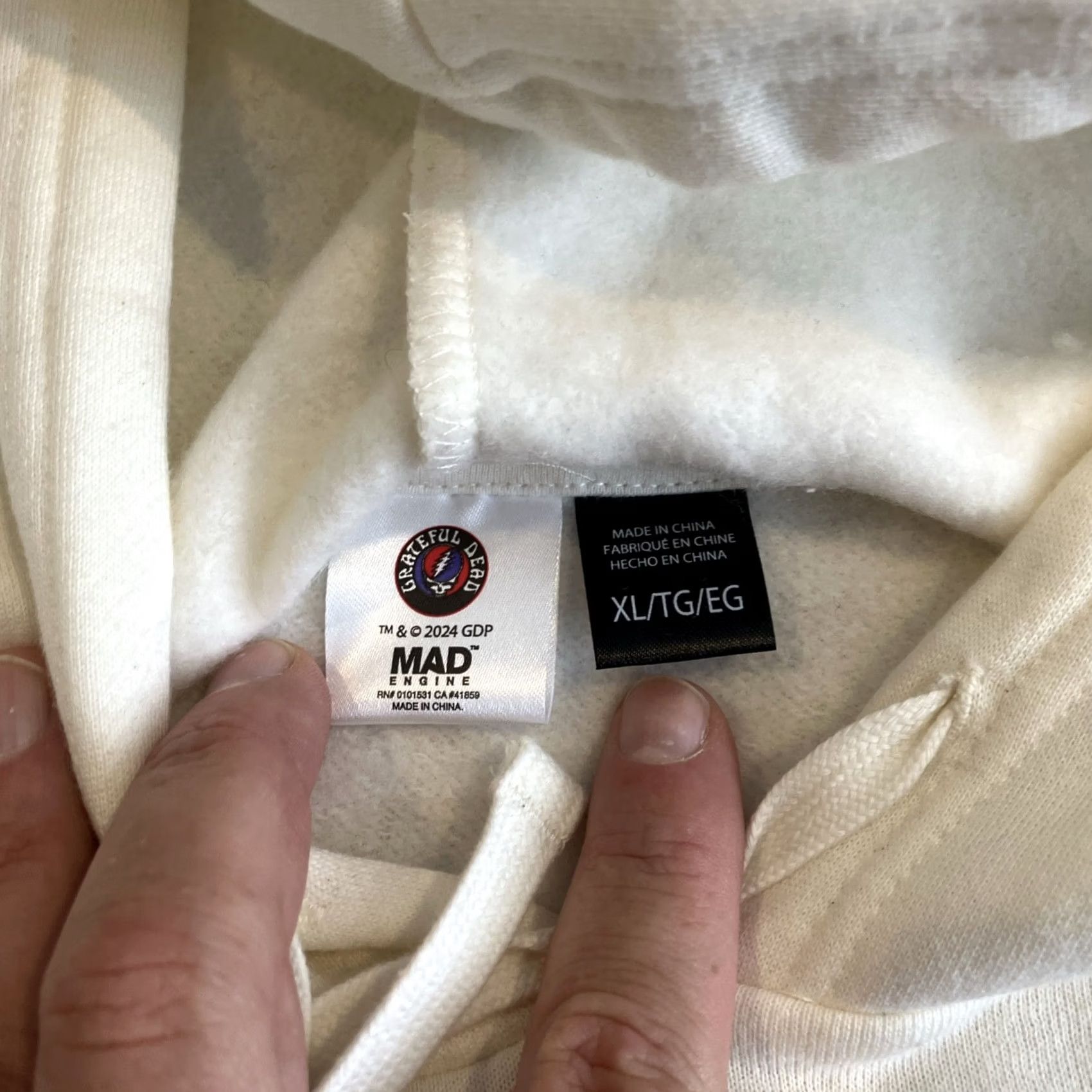 Mad Engine Mad Engine Grateful Dead Dancing Bears Graphic Hoodie Sweatshirt XL NWT Size US XL / EU 56 / 4 - 3 Thumbnail