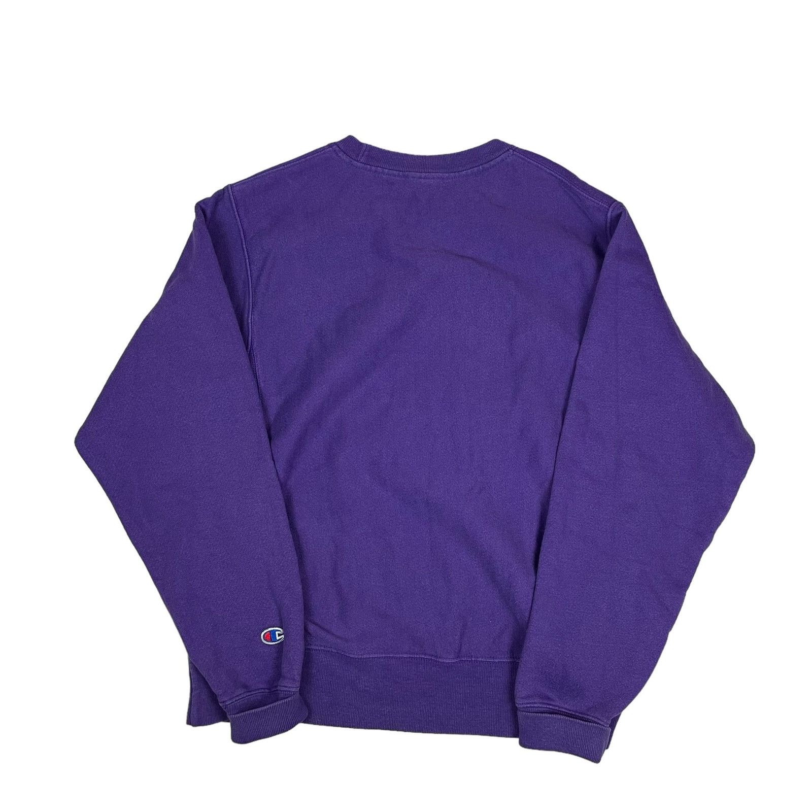 Champion × Vintage Champion Furman Women's Purple Crew Neck Sweatshirt Small Size S / US 4 / IT 40 - 6 Thumbnail