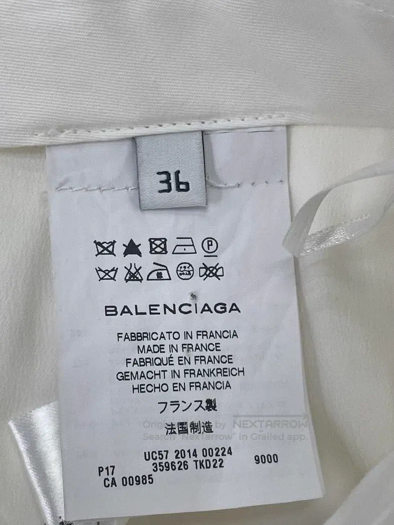 Balenciaga Balenciaga White Tie Waist Long Pants Size US 36 / EU 52 - 5 Thumbnail