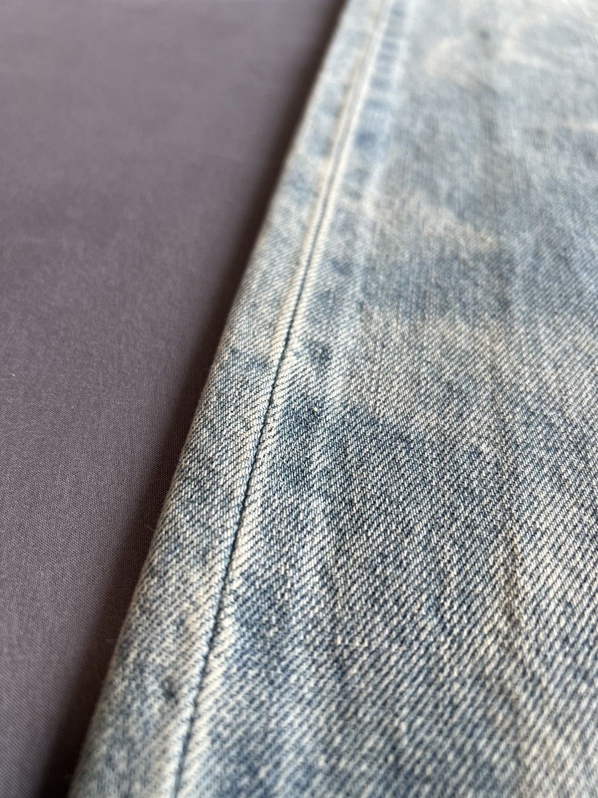Other JAPANESE SELVEDGE DENIM BAGGY JEANS REDLINE RAW VINTAGE Size US 33 - 4 Thumbnail