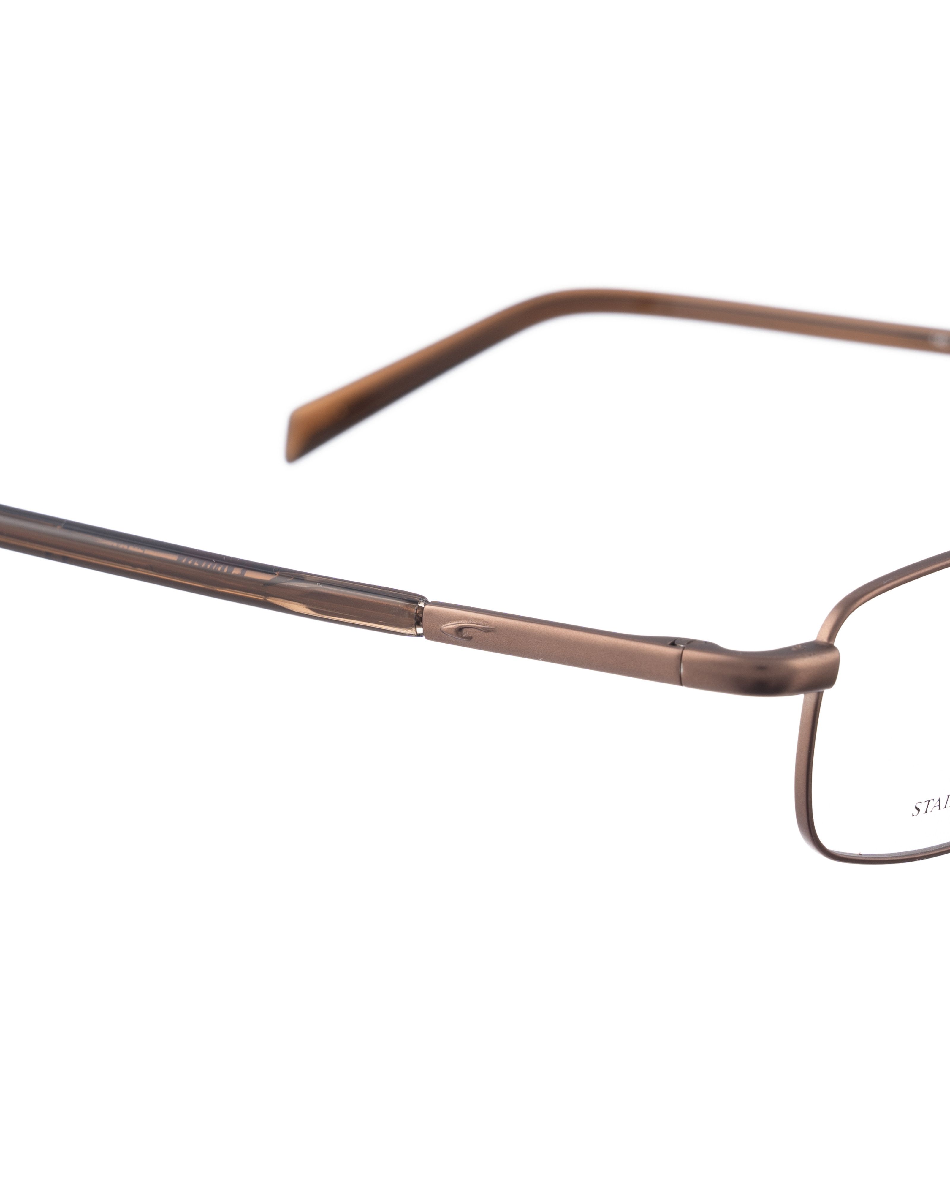 Carrera Carrera 00s Brown Wire Glasses with Plastic Temples Size ONE SIZE - 3 Thumbnail