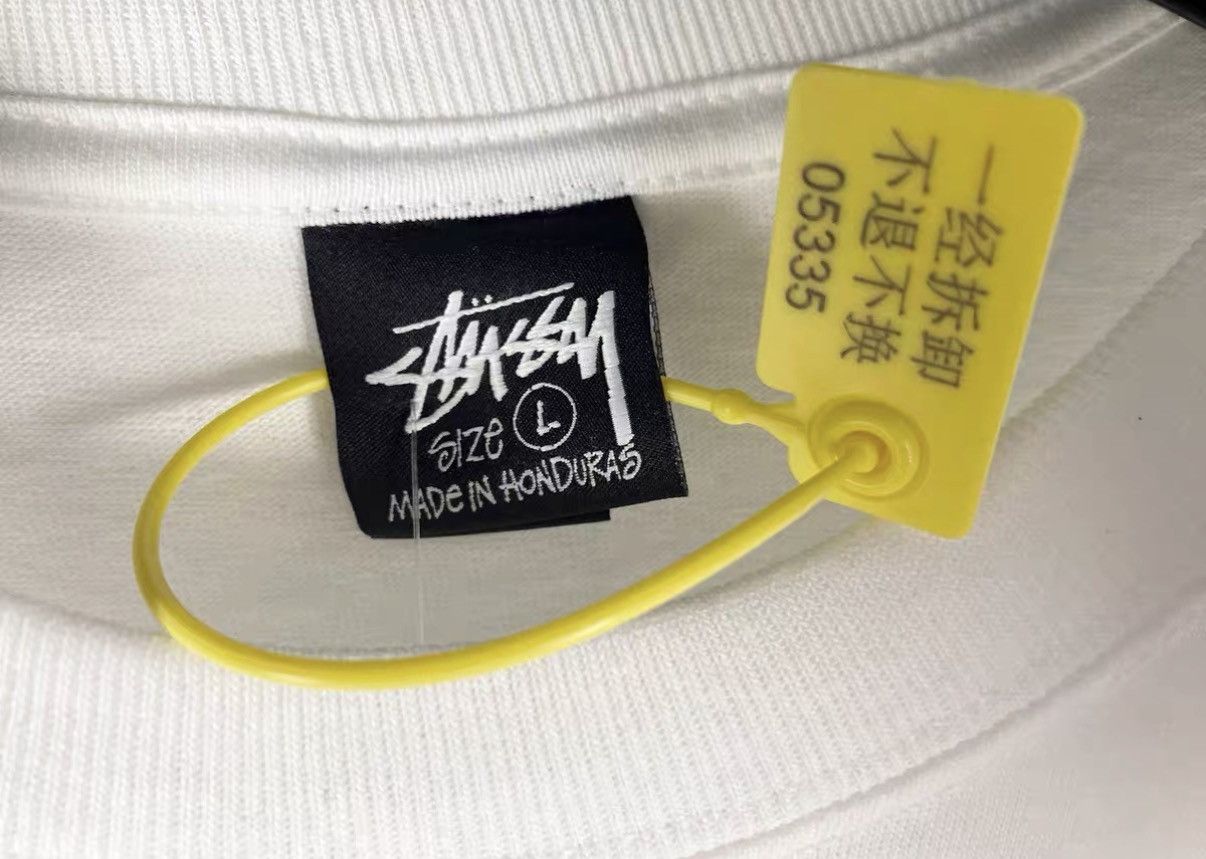 Stussy Stussy Hong Kong Exclusive White Long Sleeve J31 Size US L / EU 52-54 / 3 - 5 Thumbnail