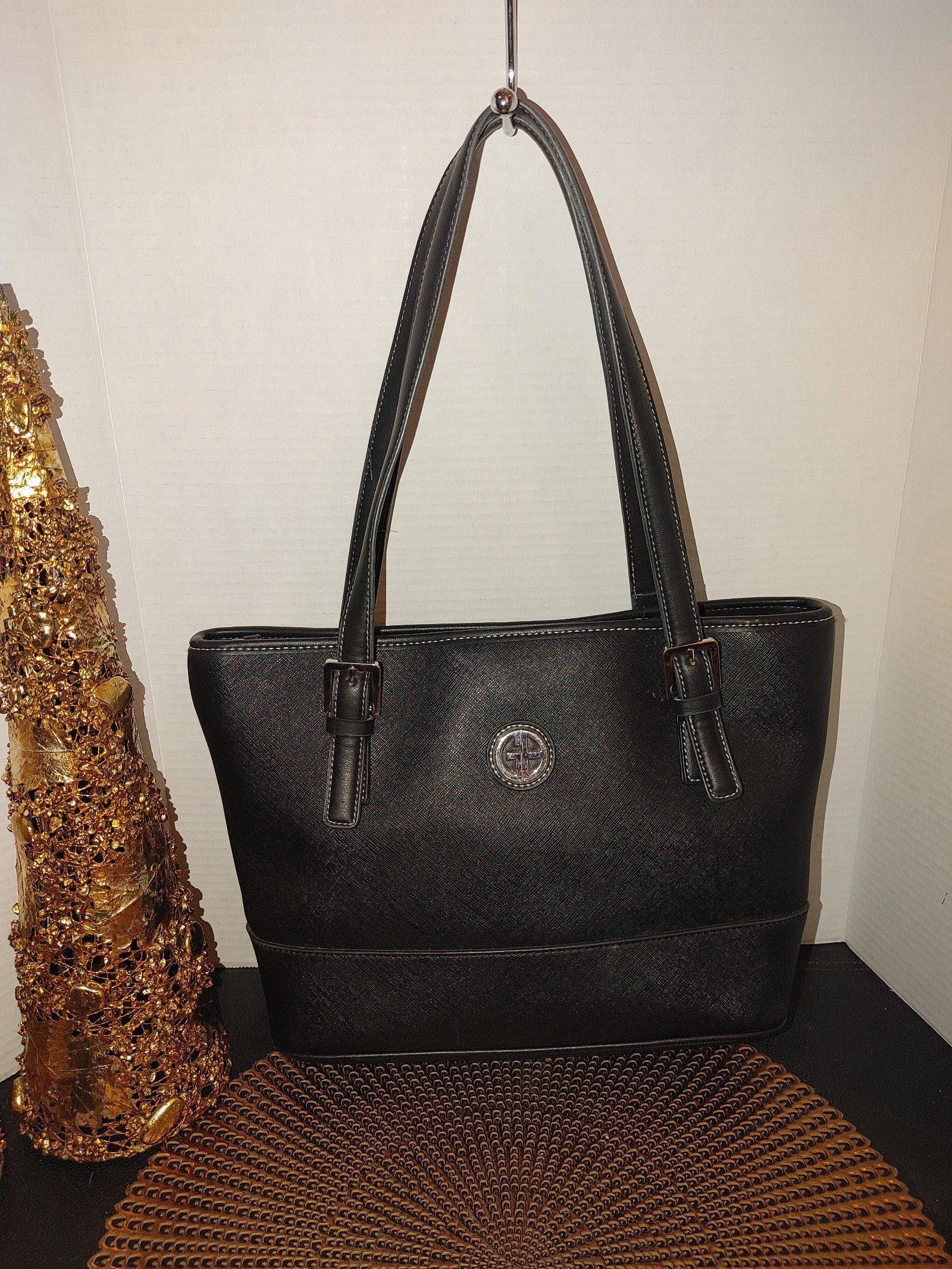 Designer Gianni Bernini Saffiano Tote Size ONE SIZE - 1 Thumbnail