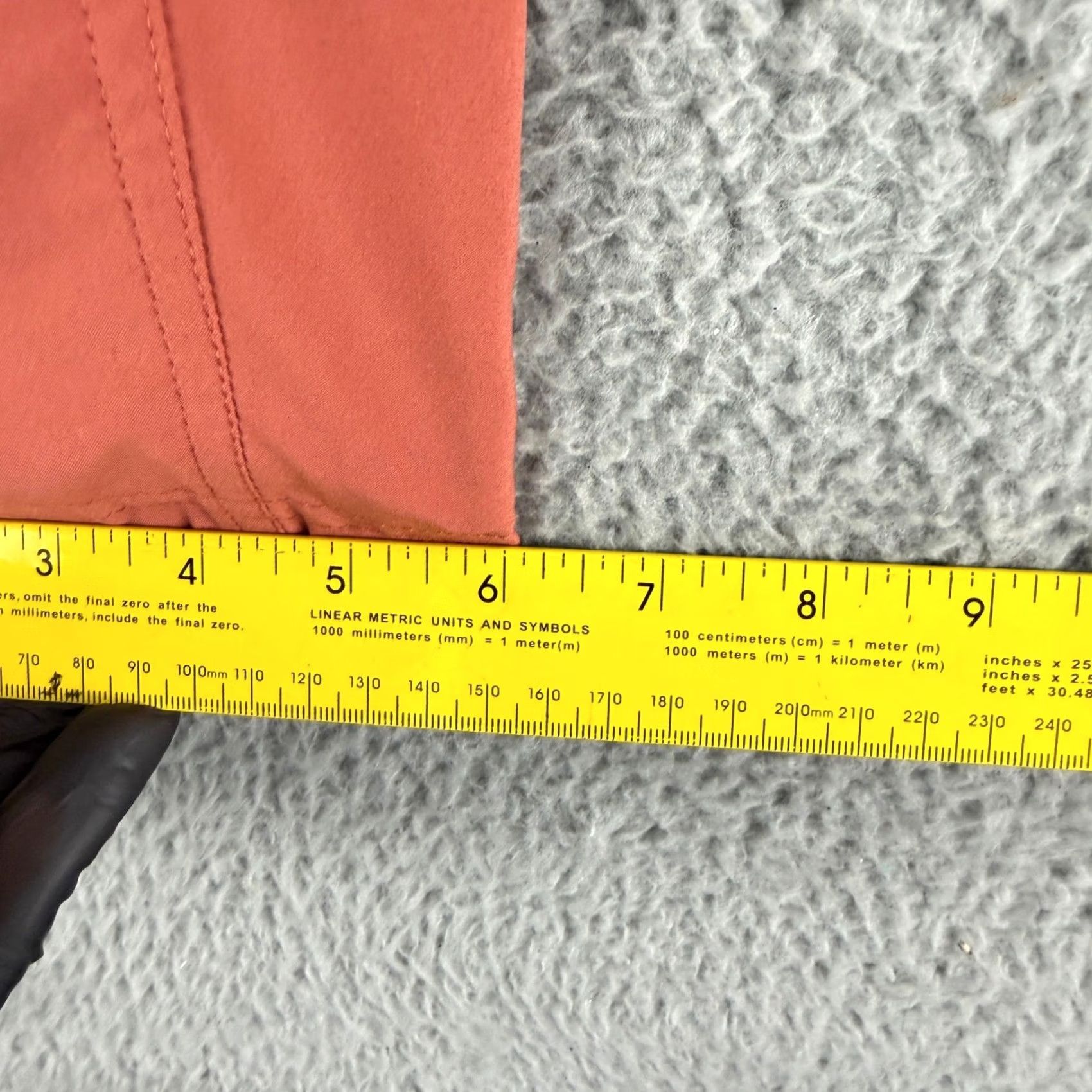 Athleta Athleta Chelsea Cargo Lined Pants Orange High Rise Jogger Womens 10 Size 24" / US 00 / IT 34 - 7 Thumbnail