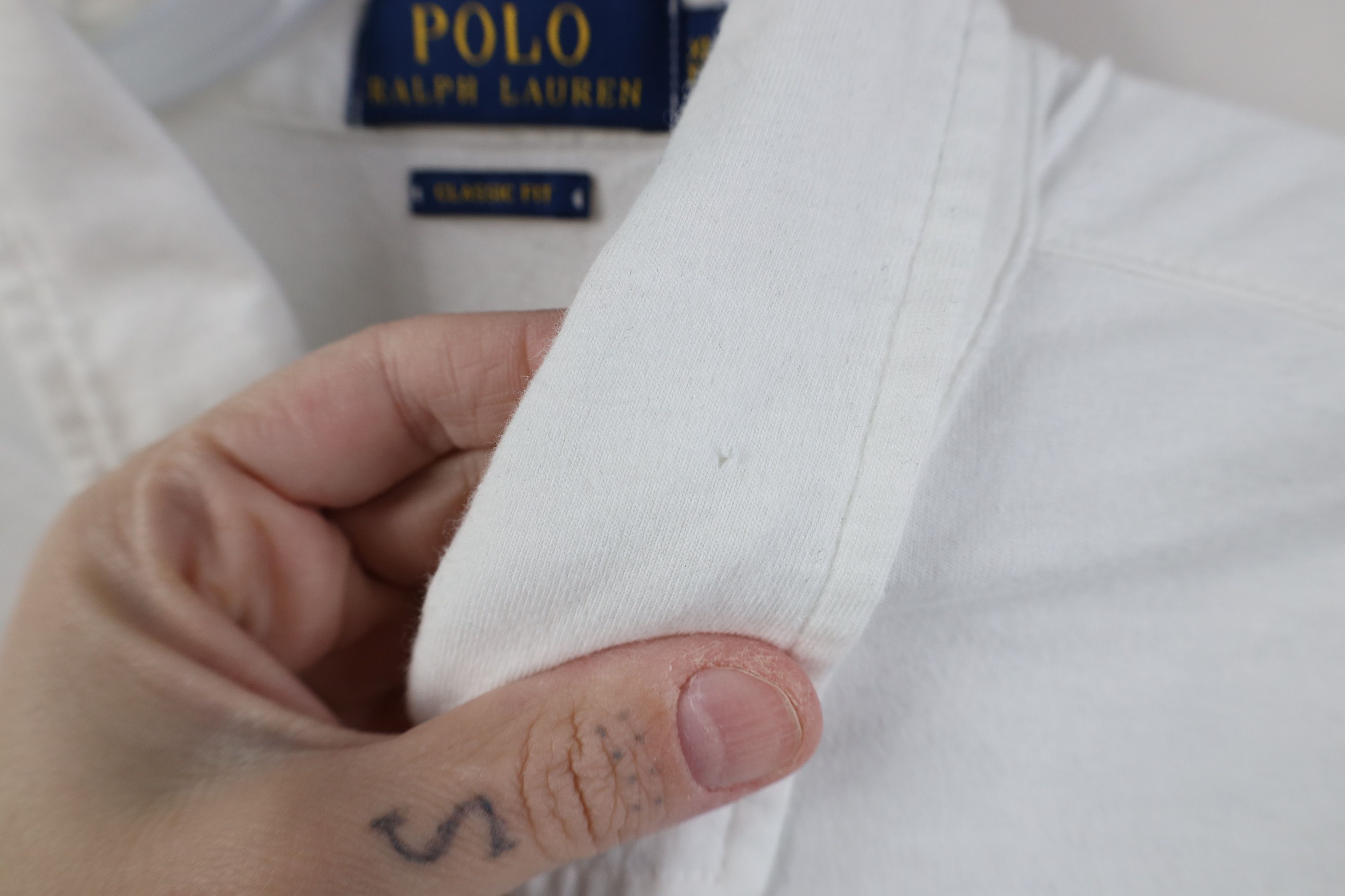 Ralph Lauren Ralph Lauren Touch Knit Collared Golf Polo Shirt White Size US XL / EU 56 / 4 - 7 Thumbnail