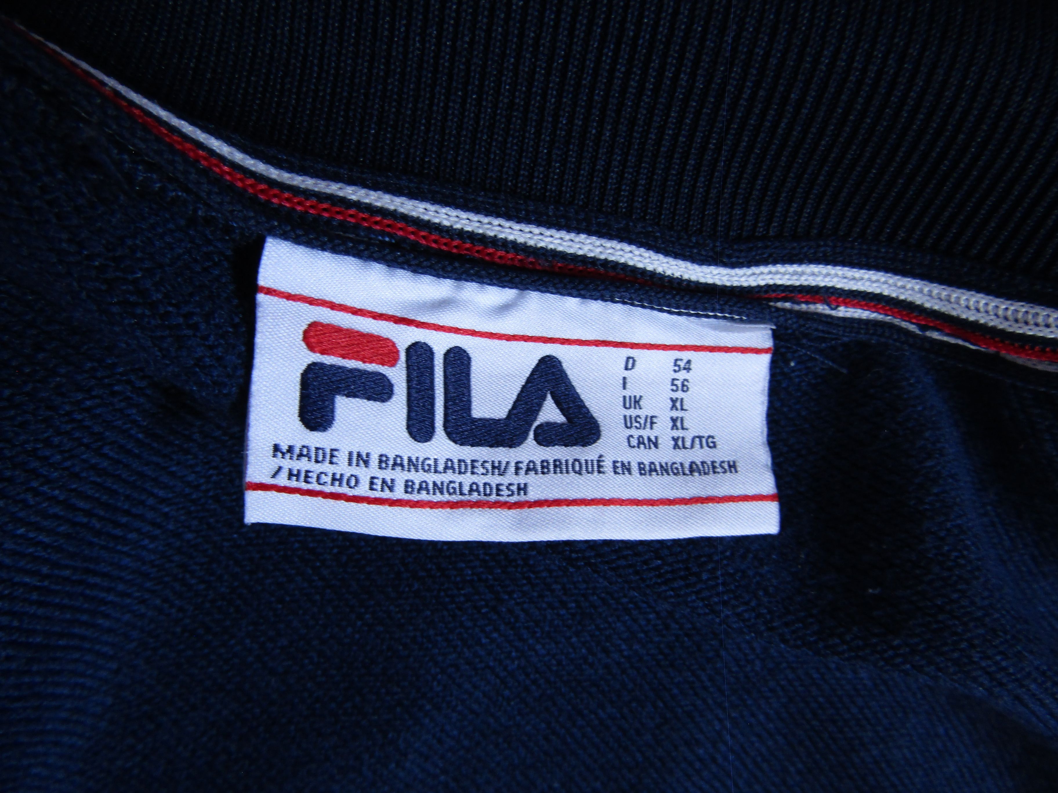 Fila × Vintage Vintage Fila sweatshirt Size US XL / EU 56 / 4 - 22 Thumbnail