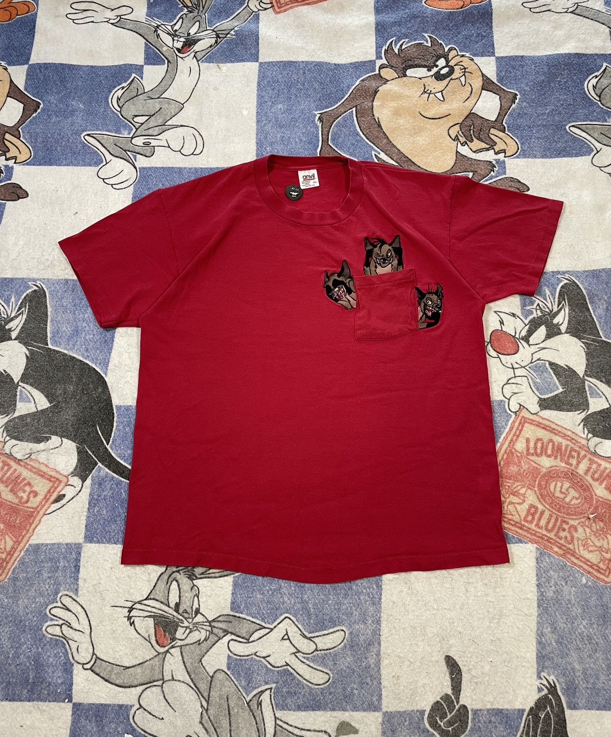 Disney Vintage lion king hyenas tee Size US XL / EU 56 / 4 - 1 Thumbnail