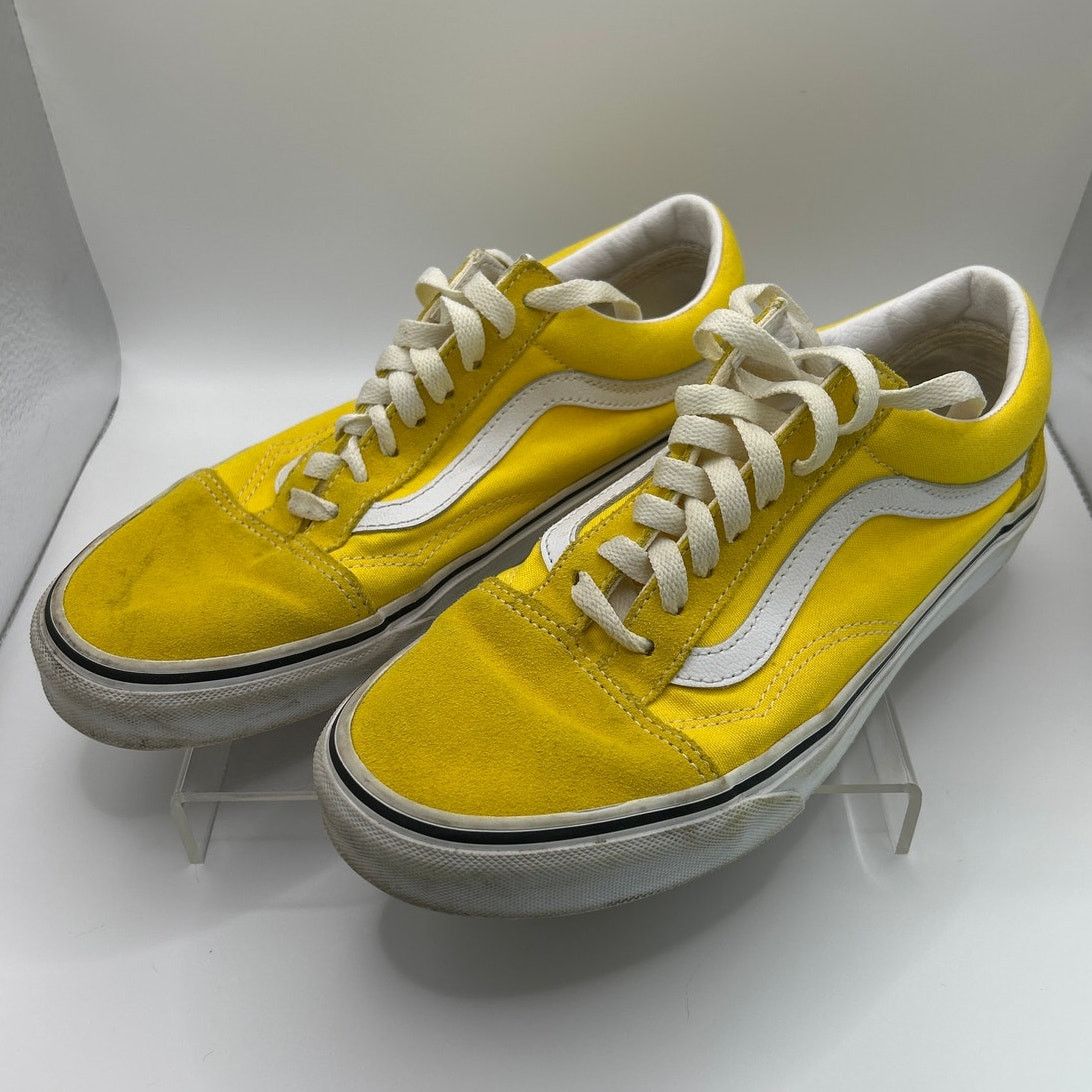 Vans VANS Old Skool Shoes Yellow Suede Sneakers Men 6.5 Women 8 Size US 8 / IT 38 - 2 Thumbnail
