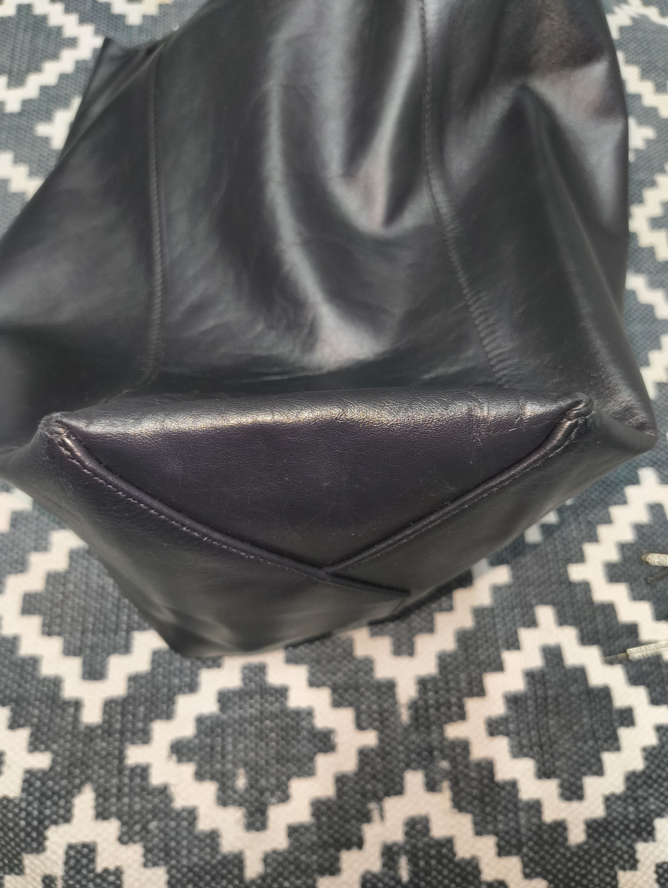 Celine Cabas medium tote navy blue Size ONE SIZE - 6 Thumbnail