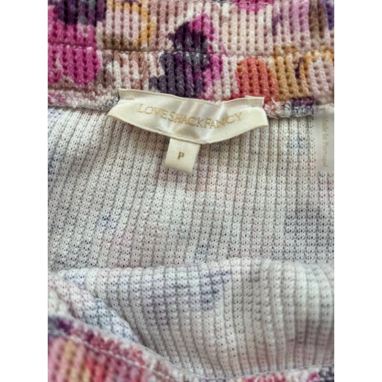 LoveShackFancy LoveShackFancy Floral Tiered Ruffle Mini Skirt P A001312 Size 22" - 4 Thumbnail