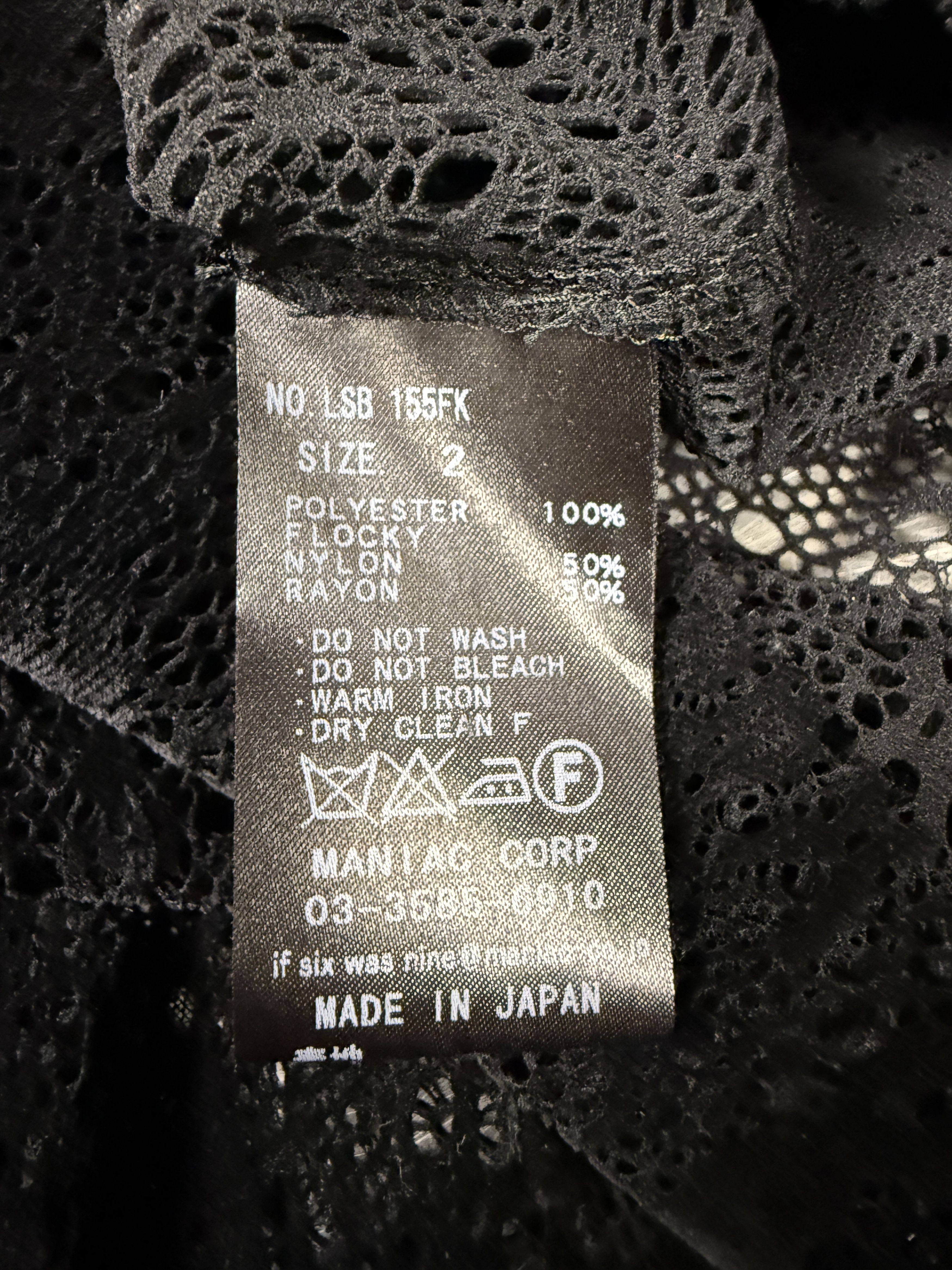 If Six Was Nine If Six Was Nine Lace Pattern Top boho dress Size M / US 6-8 / IT 42-44 - 4 Thumbnail