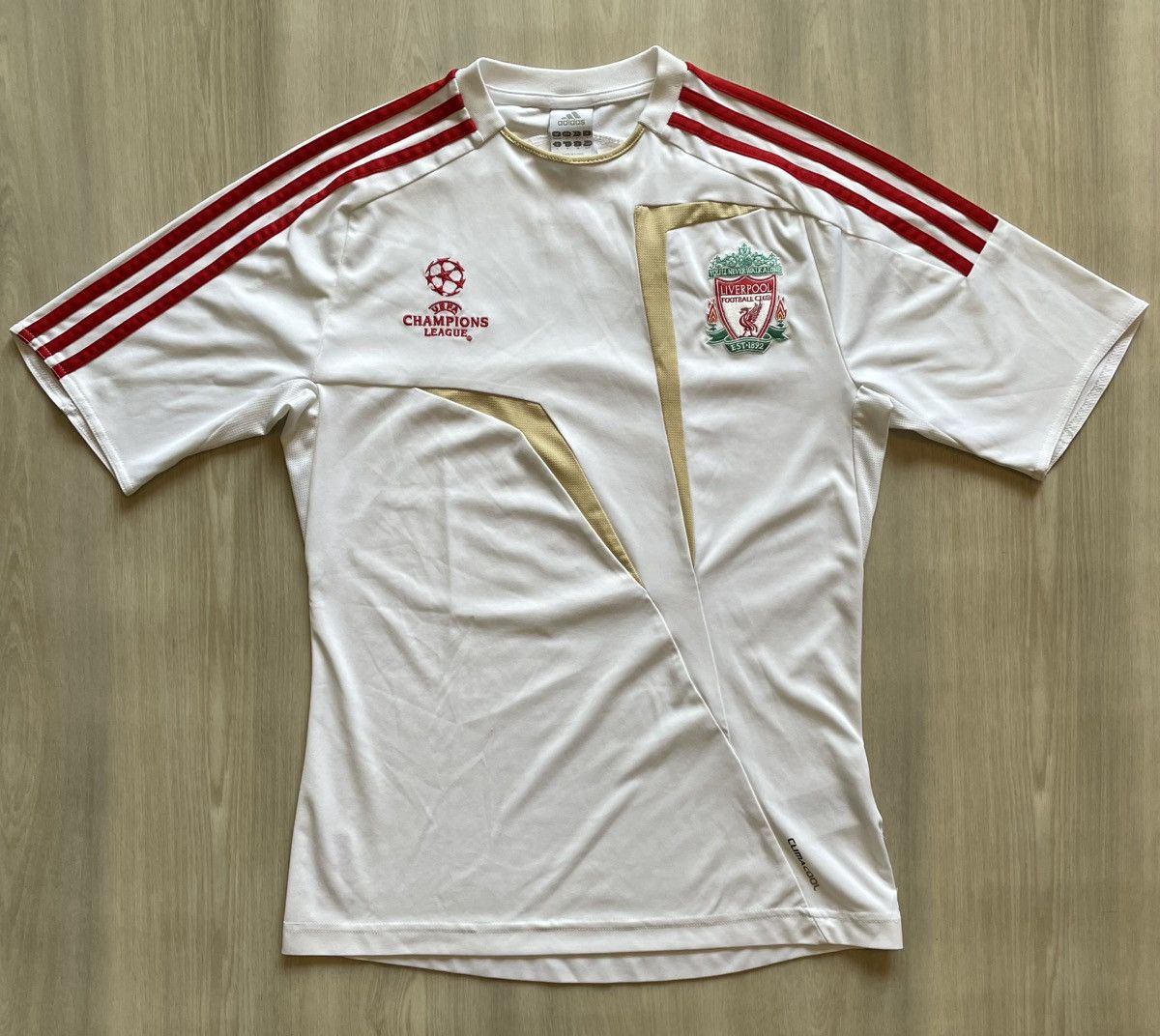 Vintage Adidas LIVERPOOL 2009 TRAINING # 9 TORRES CHAMPIONS LEAGUE Size US S / EU 44-46 / 1 - 1 Thumbnail