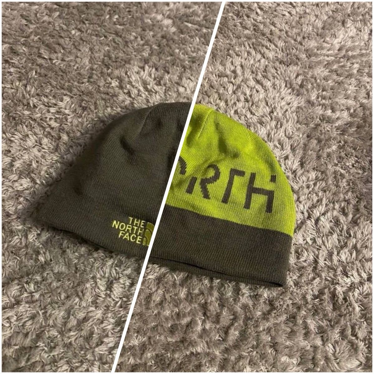The North Face 90s The North Face Vintage Double Sided Reversible Logo Hat Size ONE SIZE - 1 Thumbnail