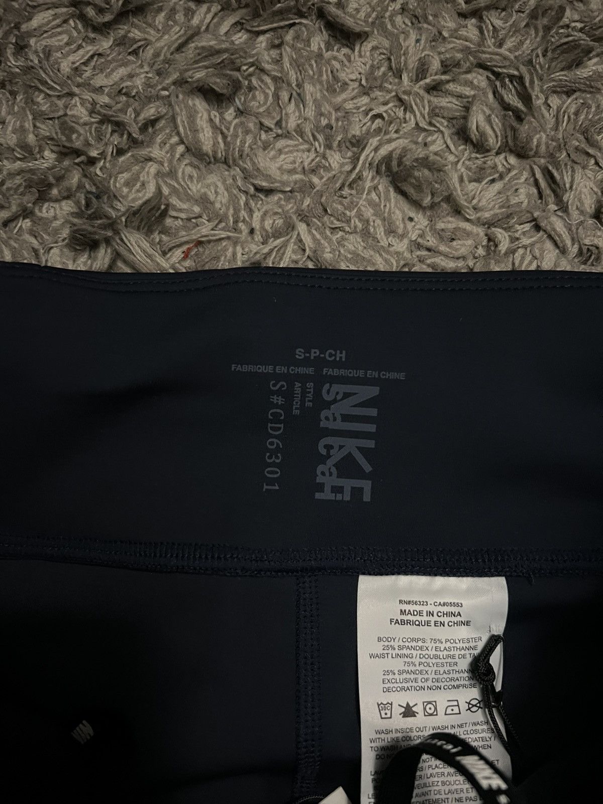 Nike × Sacai Nike/Sacai Leggings - navy Size 26" / US 2 / IT 38 - 6 Thumbnail