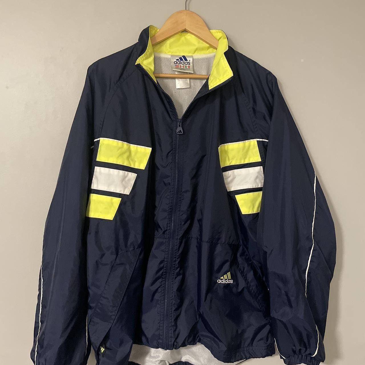 Other Vintage 90’s Adidas Embroidered Zip-up Windbreaker Jacket Size US L / EU 52-54 / 3 - 5 Thumbnail