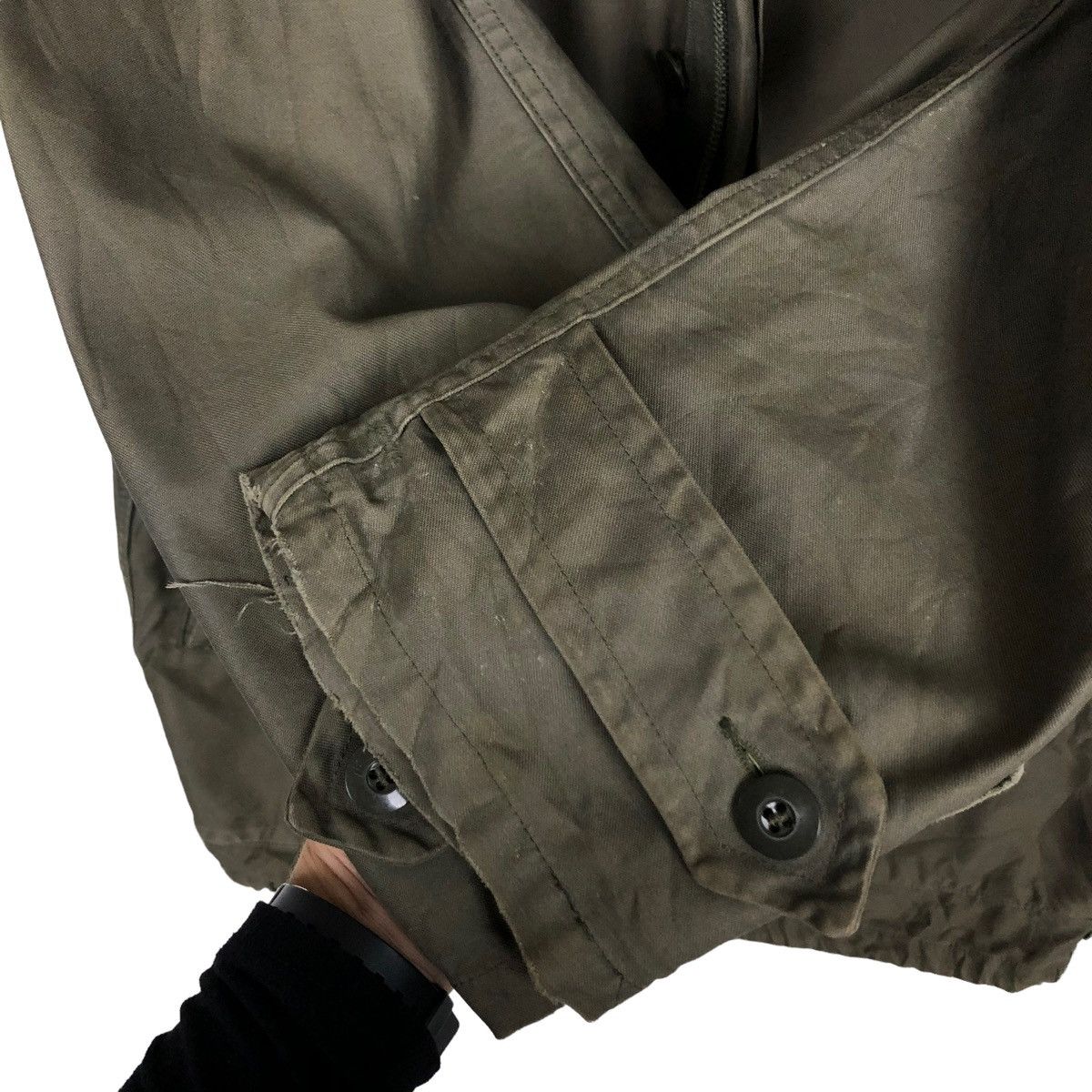 Vintage 🔥True Vintage Parka Fish Tail Jacket Schwarz Passau Army Size US M / EU 48-50 / 2 - 13 Thumbnail