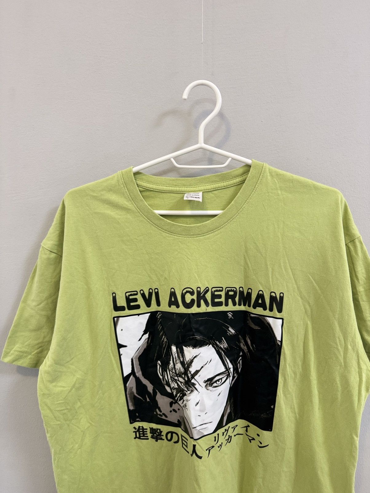 Anime × Japanese Brand Attact On Titan Levi Ackerman Anime Vintage Size US XL / EU 56 / 4 - 2 Thumbnail