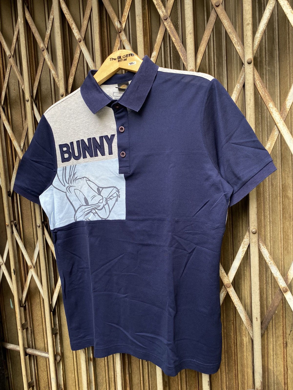 Warner Bros Vintage Looney Tunes Bugs Bunny Polo Shirt Size US M / EU 48-50 / 2 - 2 Thumbnail