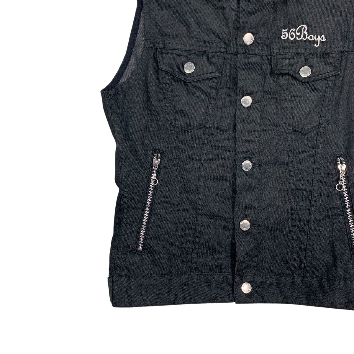 monkey time Monkey Time UNITED ARROWS 56 Boys Button Vest #2727-C123 Size US S / EU 44-46 / 1 - 3 Thumbnail