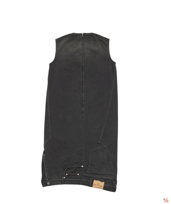 Balenciaga o1bcso1str0525 Balenciaga MIX Gowns in Black Size M / US 6-8 / IT 42-44 - 4 Thumbnail