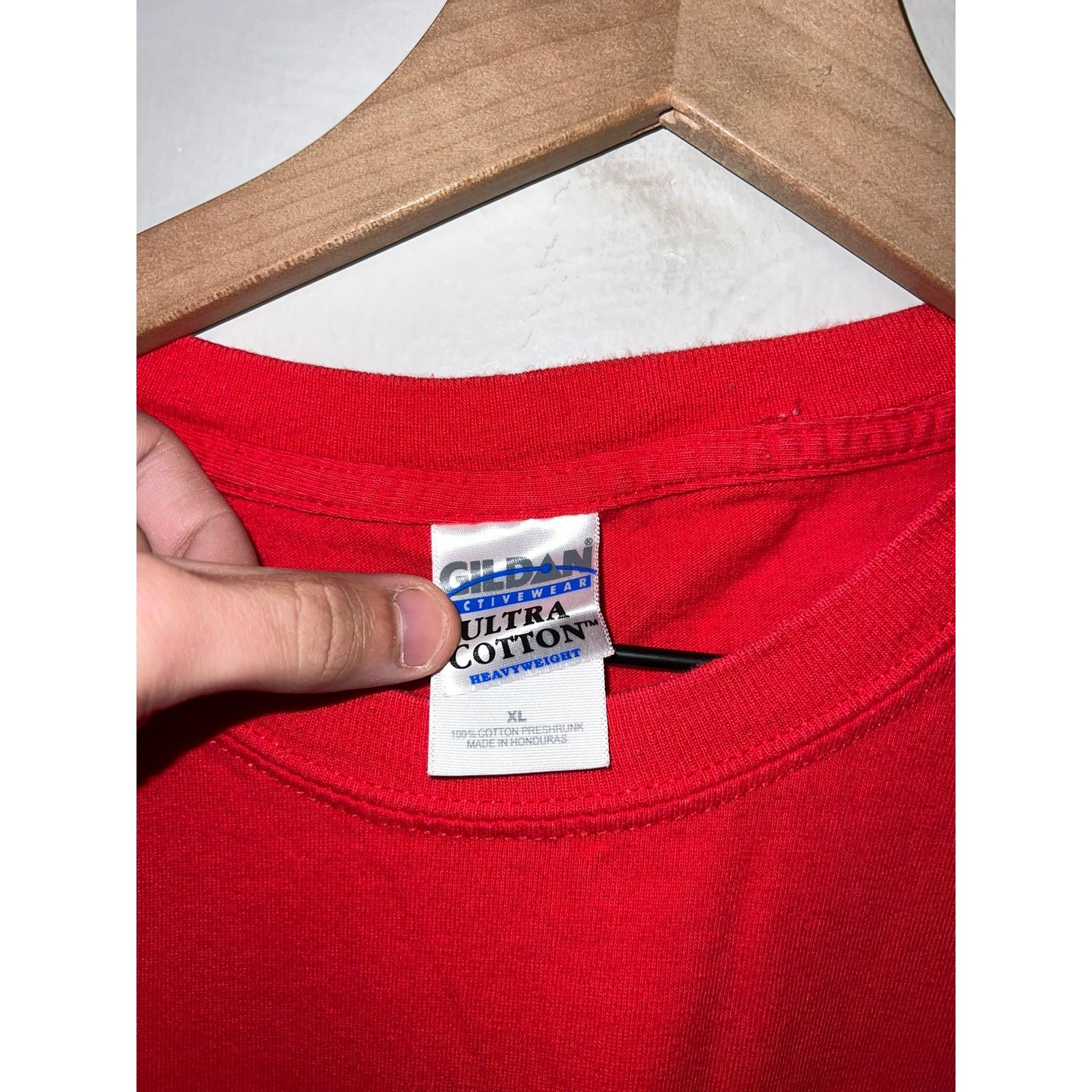 Gildan Vintage Tri Lakes Fire Shirt Monument Firefighter Red Tee XL Size US XL / EU 56 / 4 - 3 Thumbnail