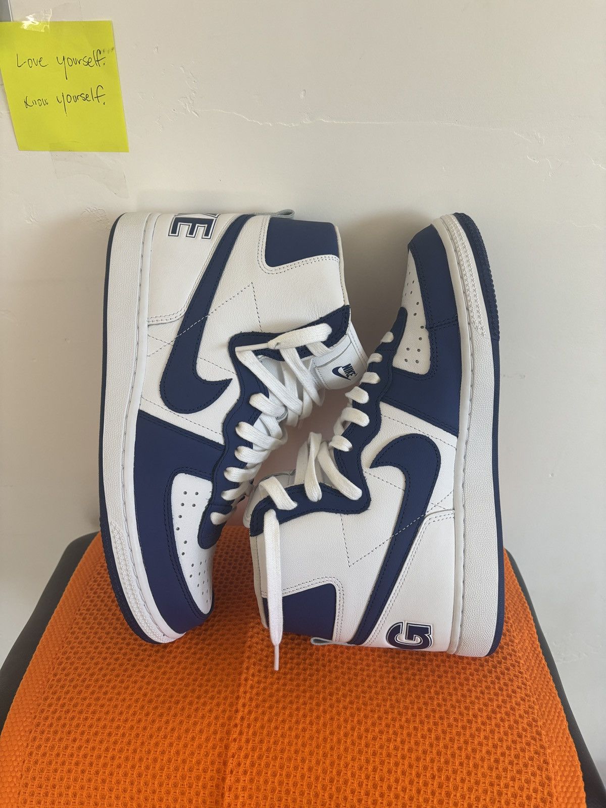 Comme des Garcons × Nike Nike Terminator High SP Comme Des Garcons Navy Size US 9 / EU 42 - 3 Thumbnail