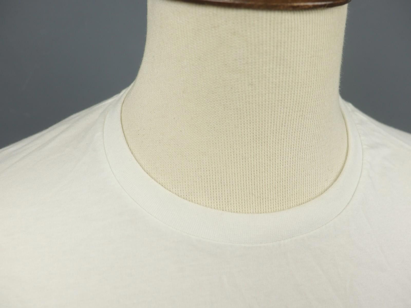 Edwin EDWIN White 100% Cotton Crew Neck Pullover Tee Shirt Size M Size US M / EU 48-50 / 2 - 4 Thumbnail