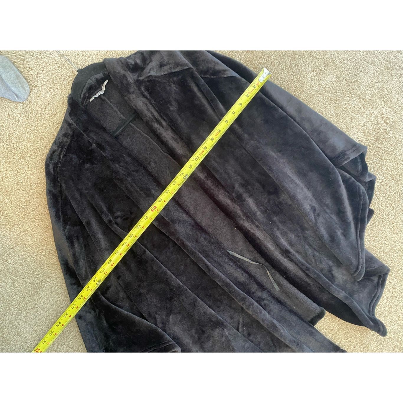 FUZZI Ekouaer Black Fuzzy Lightweight Blanket Shaw, Size Large Size L / US 10 / IT 46 - 8 Thumbnail